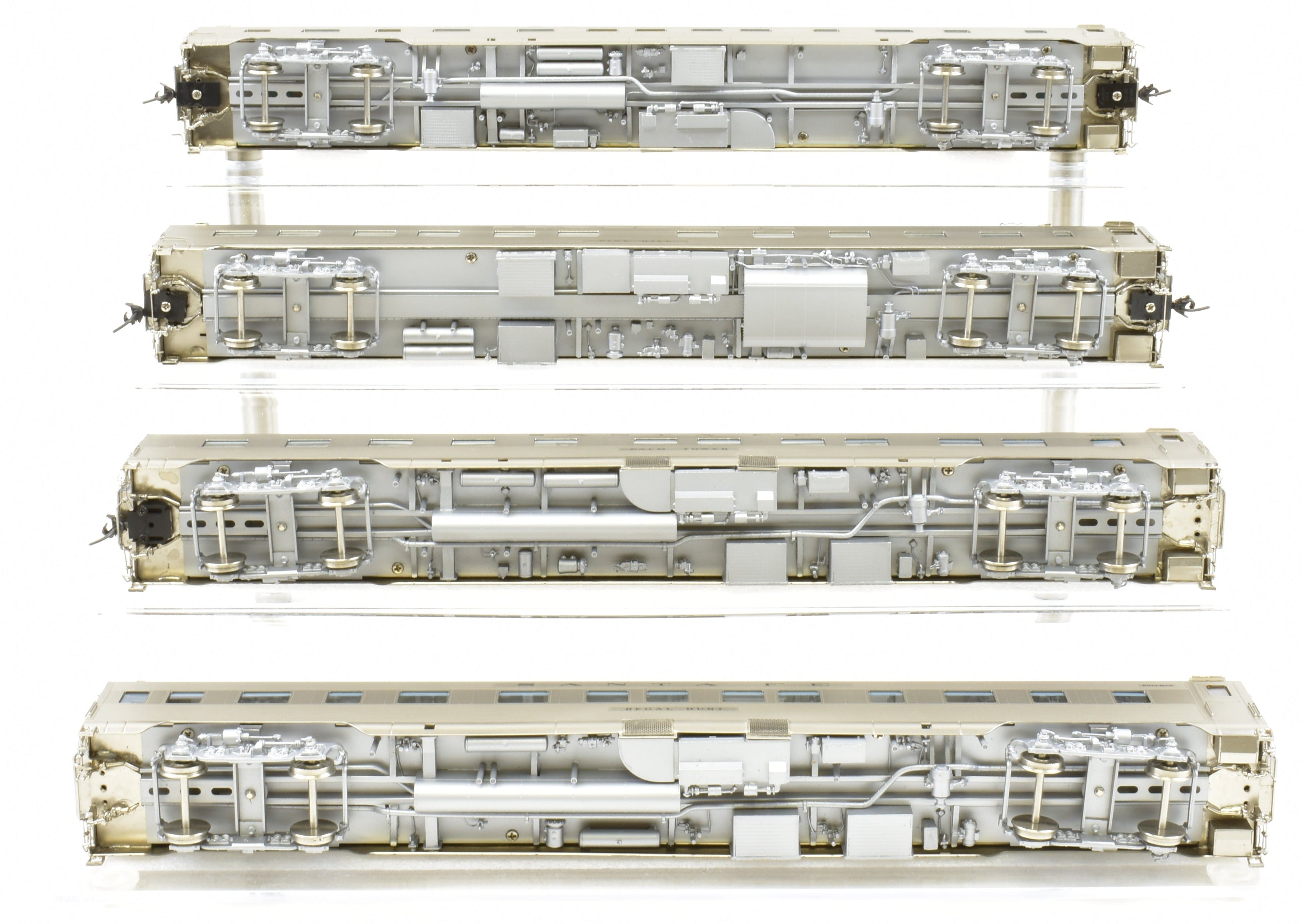 1951 ATSF Santa Fe Super Chief 4-Car Set by Challenger Imports HO Brass