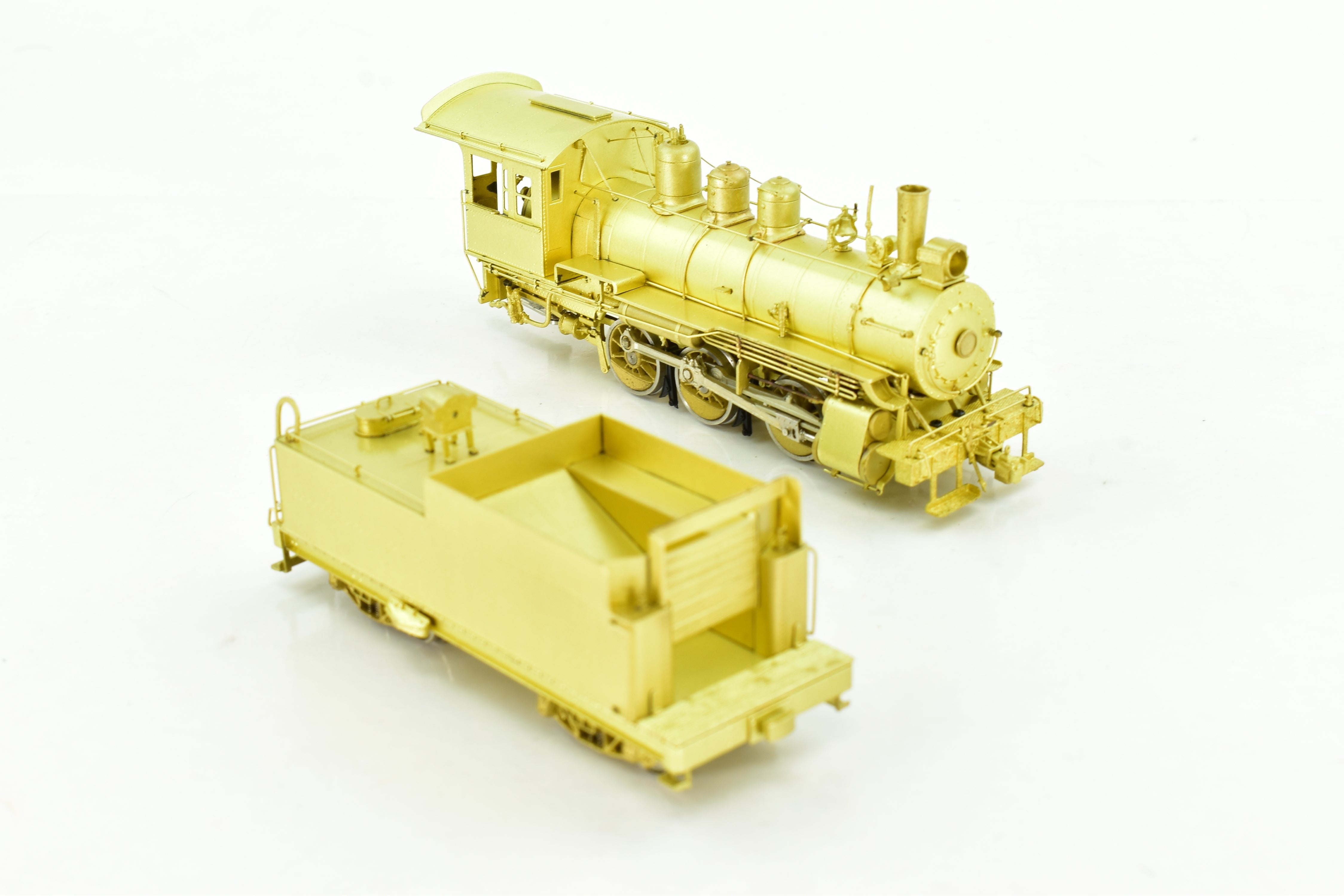 HO Scale Brass Model Train - Oriental Limited CB&Q - Burlington Route G - 8 0 - 6 - 0 Cross Compound Air Pump Replica