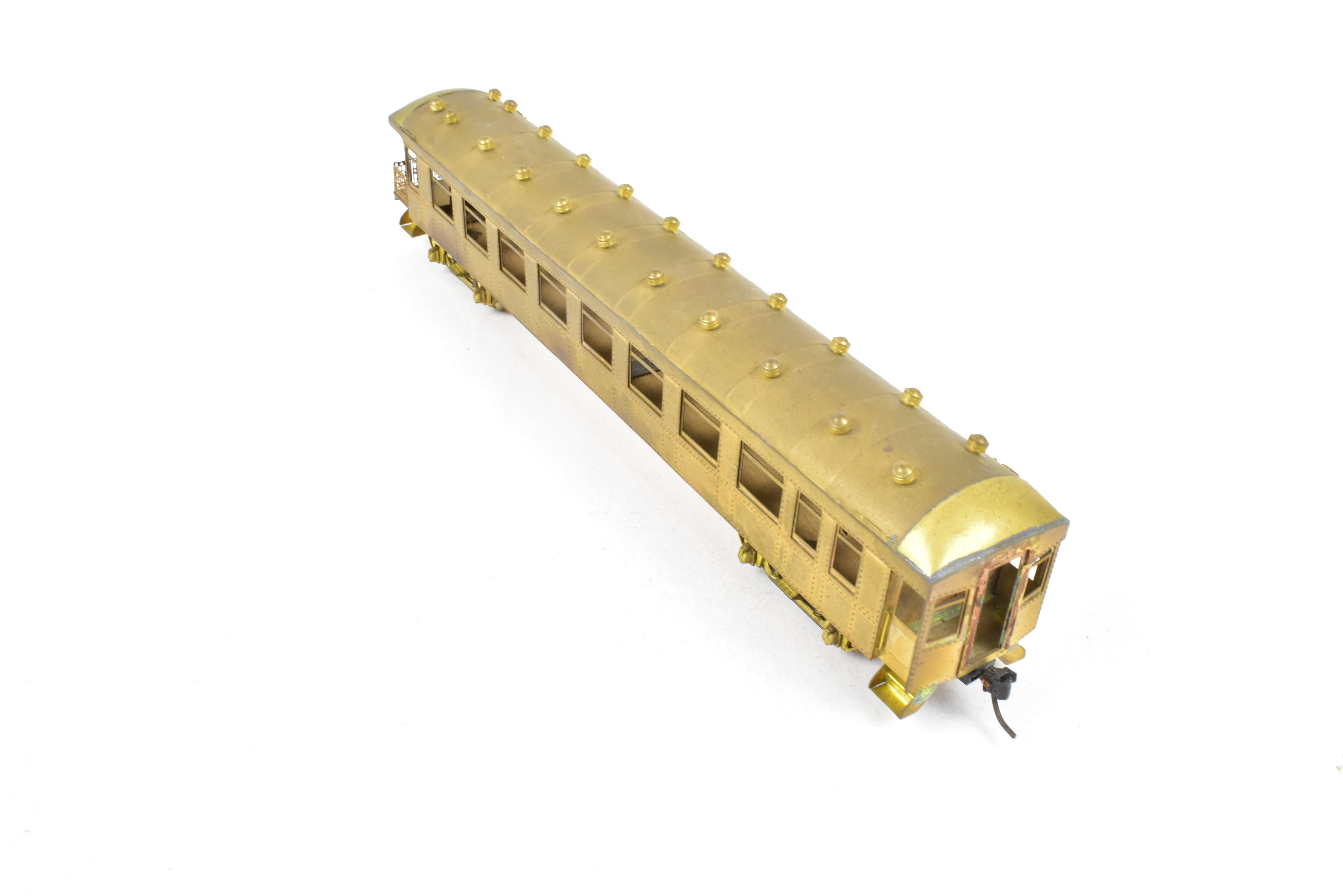 HO Scale Brass Ken Kidder Southern Pacific Harriman 60' Observation Car with PSC Trucks