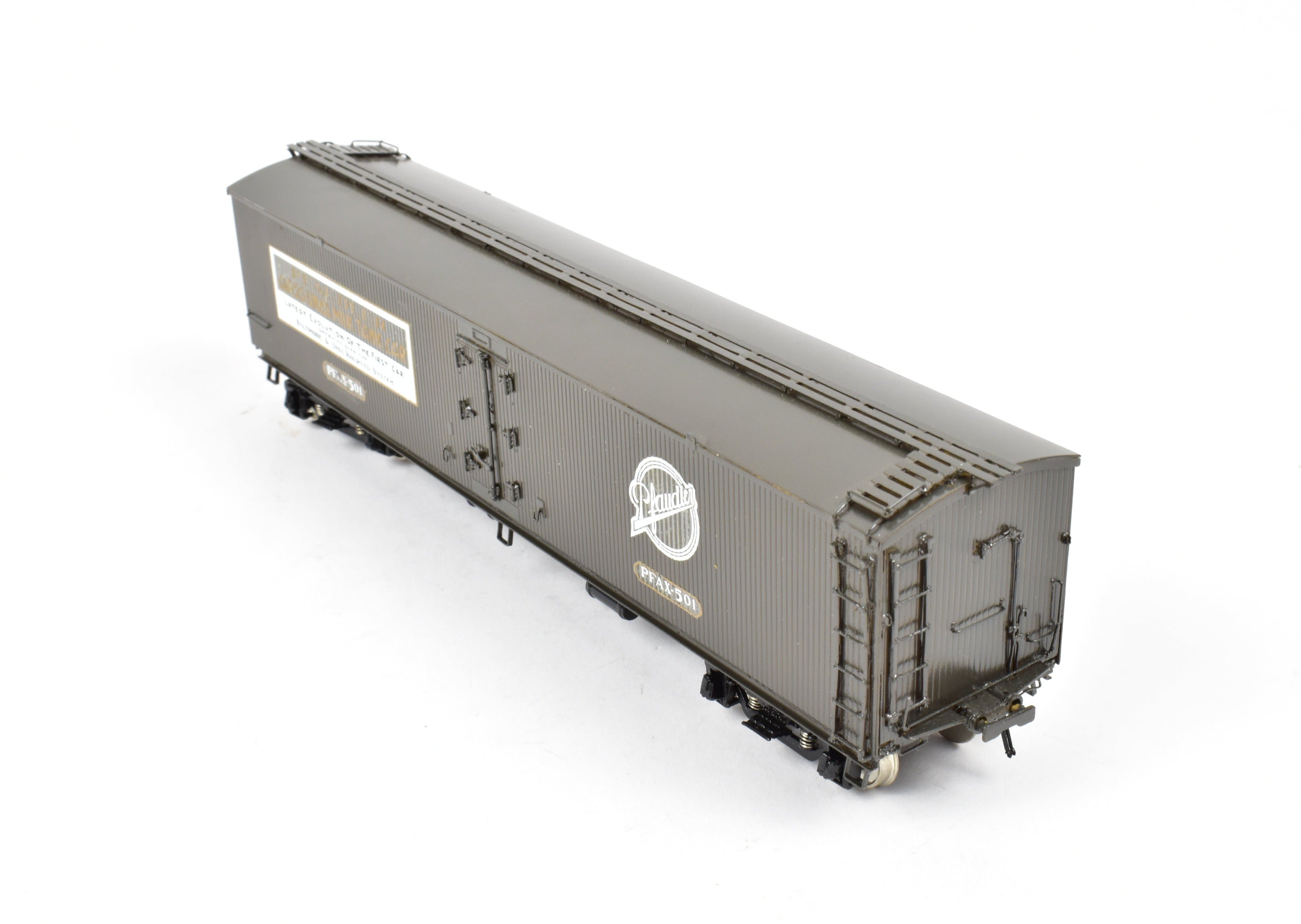 1987 HO Brass Precision Scale Co. 50' Pfaudler Milk Tank Car Model