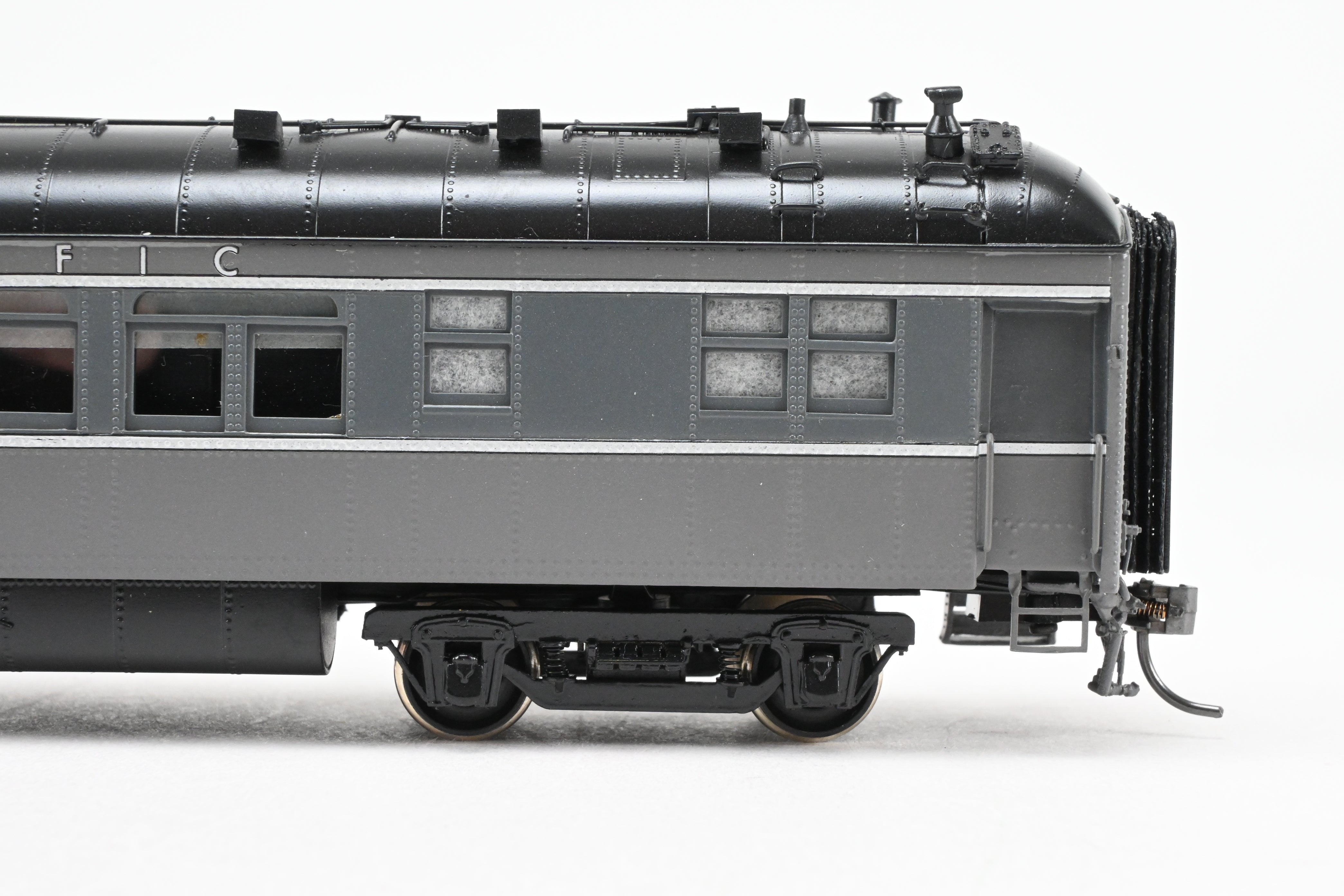 HO Scale Brass Precision Scale Co. Union Pacific Harriman Common Standard Class 60 - O - 1 Observation and Business Car Professionally Painted with Number 1542
