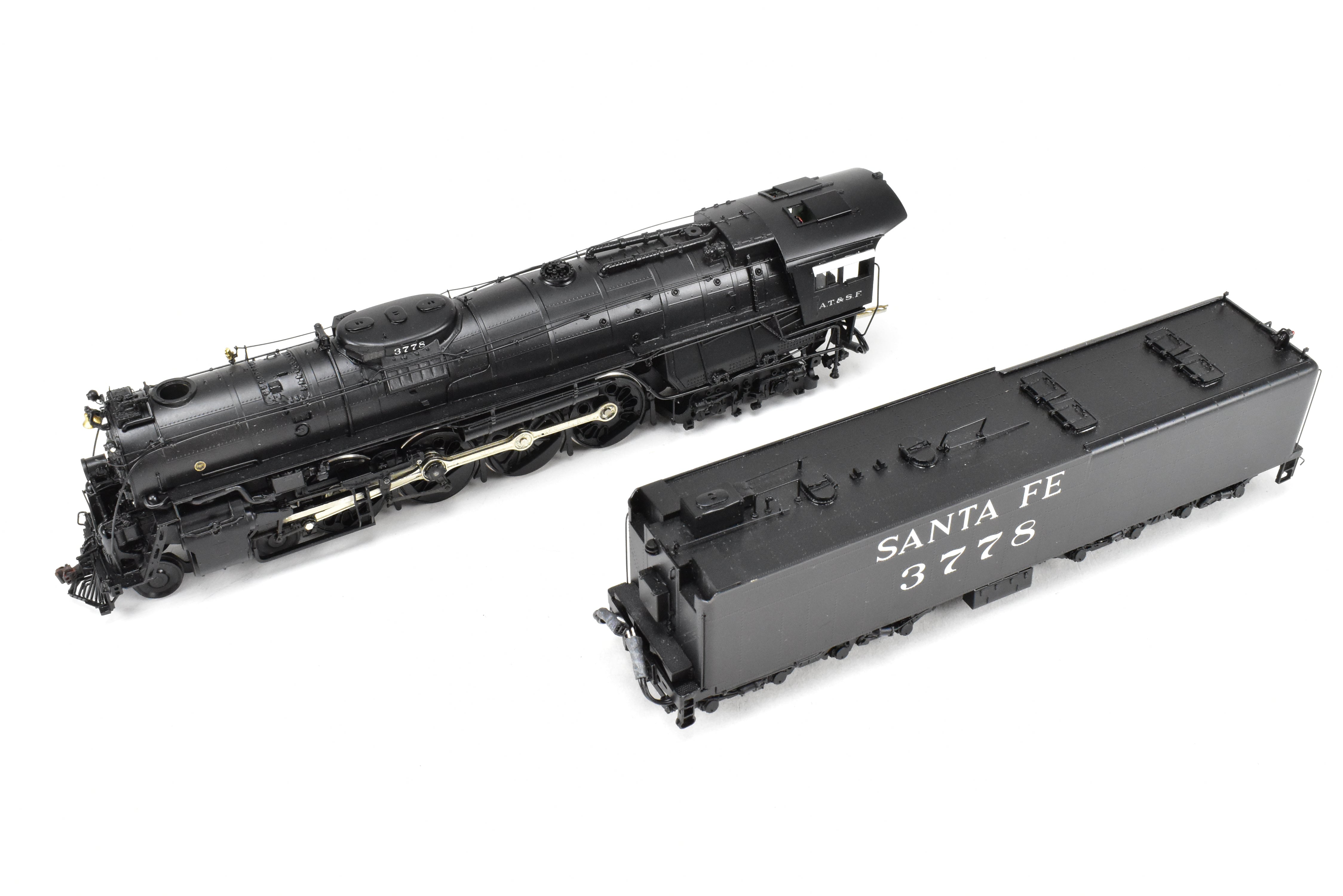 HO Brass ATSF - Santa Fe 3776 Class Rebuilt #3778 4-8-4 Super Crown FP with Tsunami2 DCC/Sound