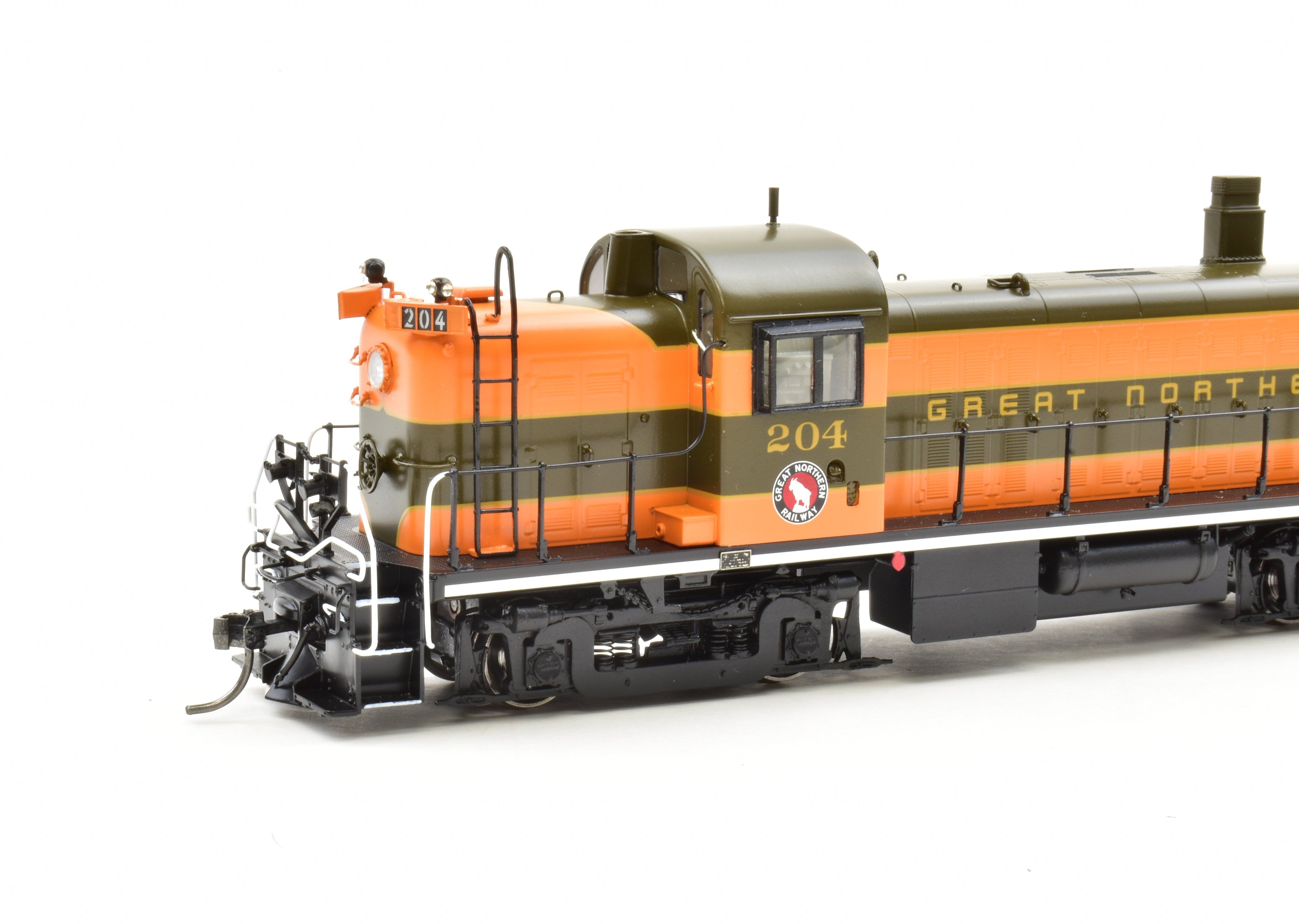 HO Scale Brass Division Point Great Northern Alco RS2 Factory Painted Locomotive Model #204