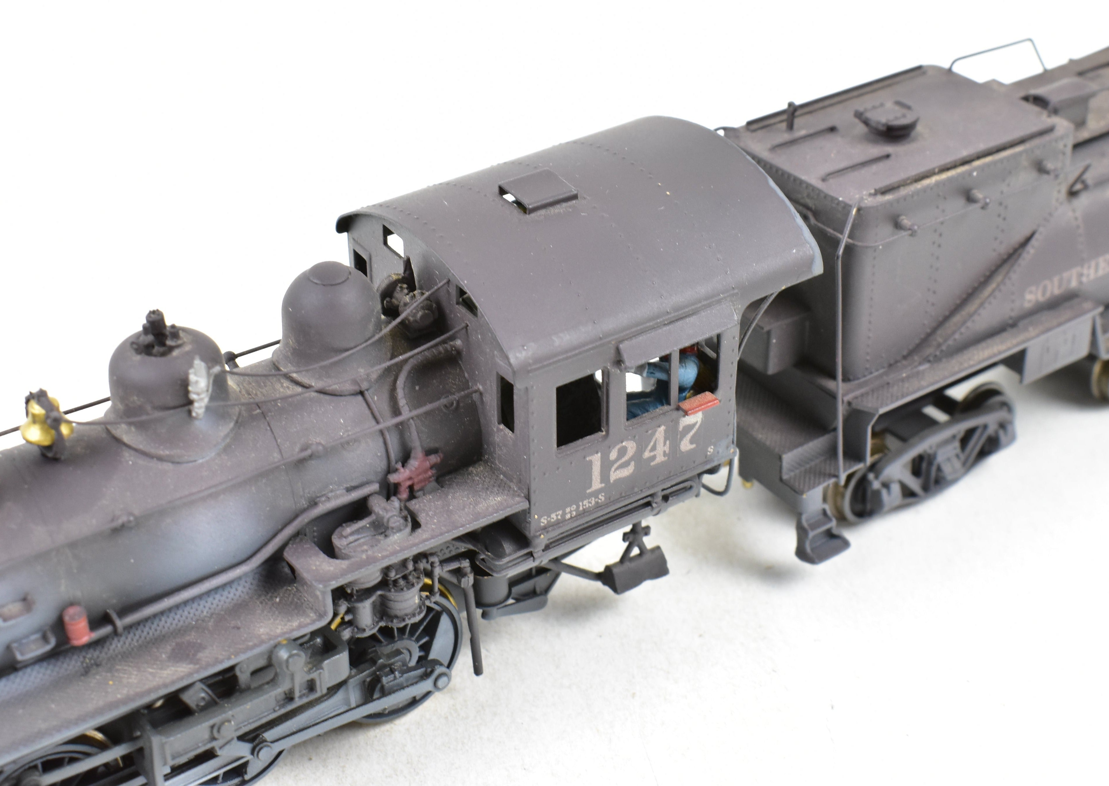 HO Scale Brass Balboa Model Train - Southern Pacific S - 12 0 - 6 - 0 Switcher with Custom Painted Finish
