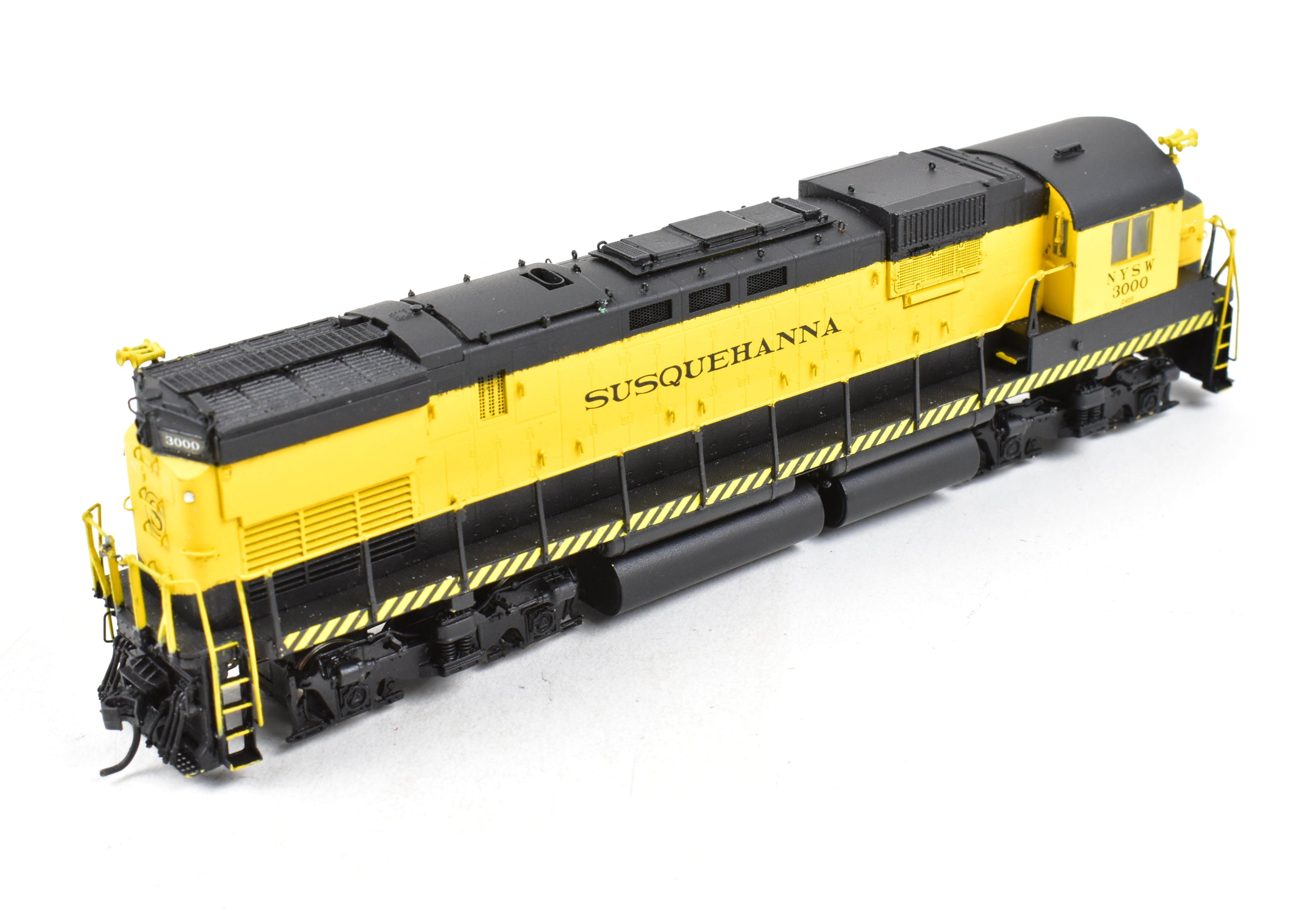 HO Scale Brass Model Train - Overland Models Inc. NYS&W - New York, Susquehanna, & Western ALCO C430 Custom Painted Locomotive