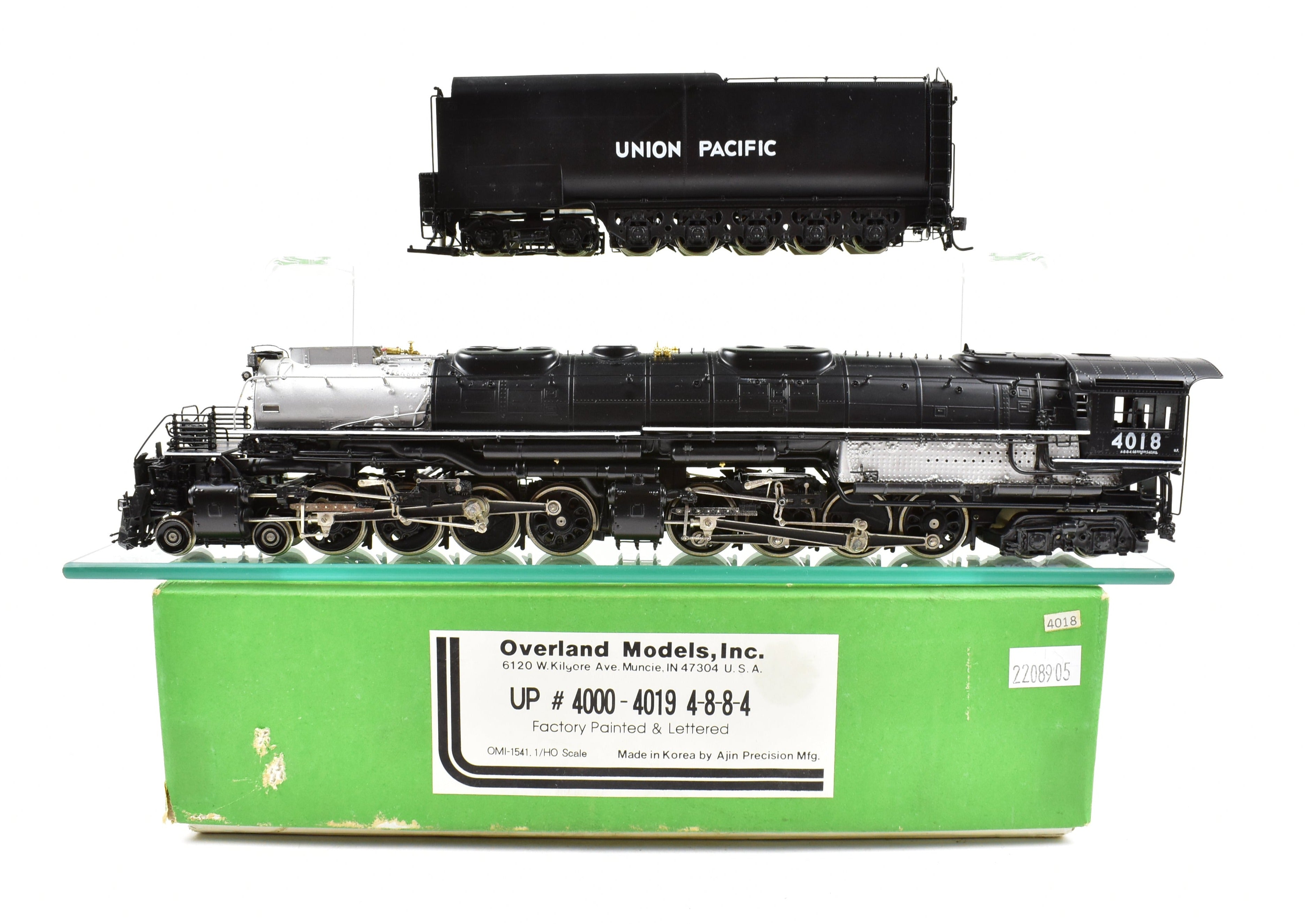 HO Brass OMI UP Union Pacific 4-8-8-4 Big Boy Factory Painted #4018