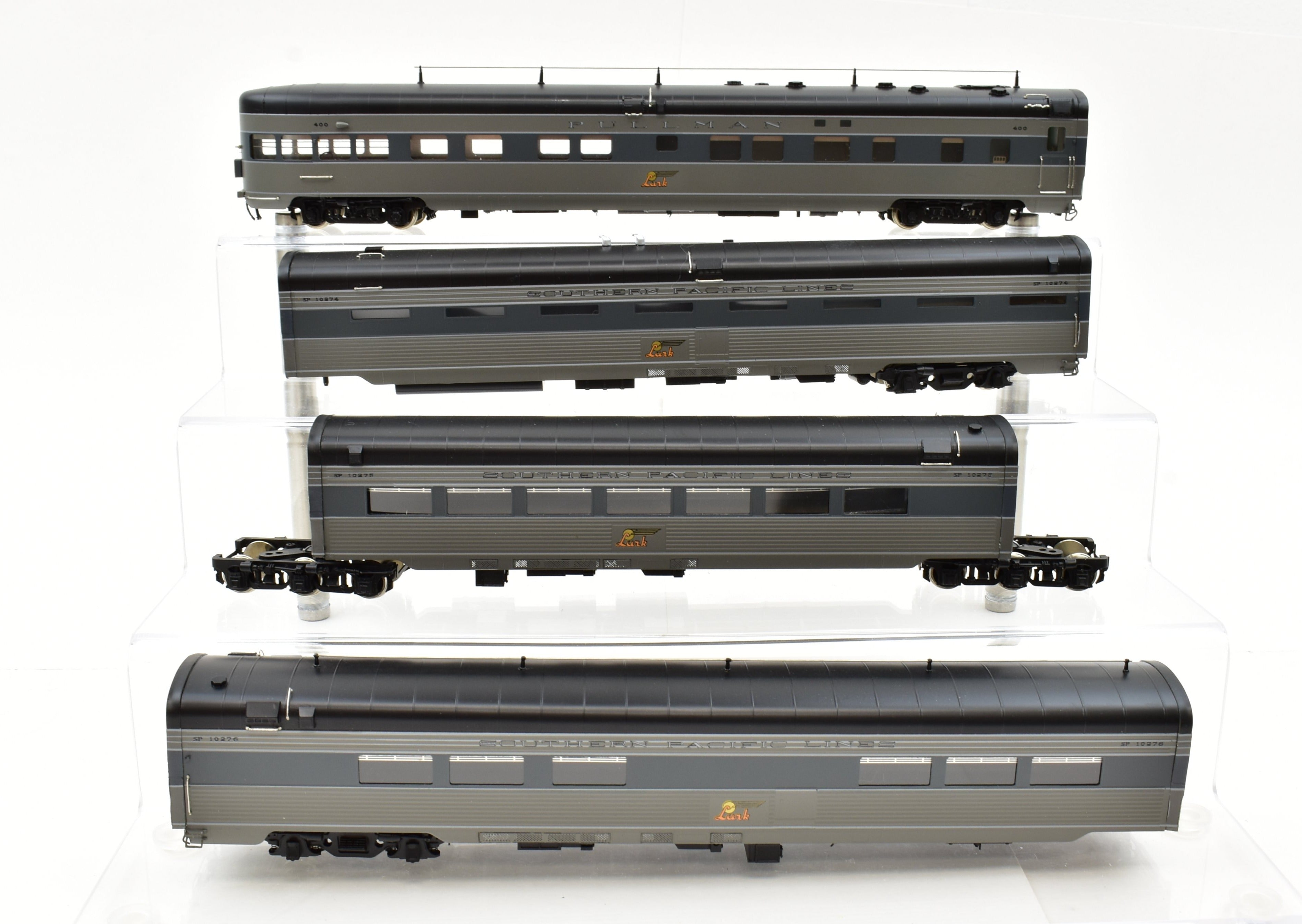 HO Scale Brass Precision Scale Co. (PSC) Southern Pacific Lark Pre-War 9-Car Model Train Set