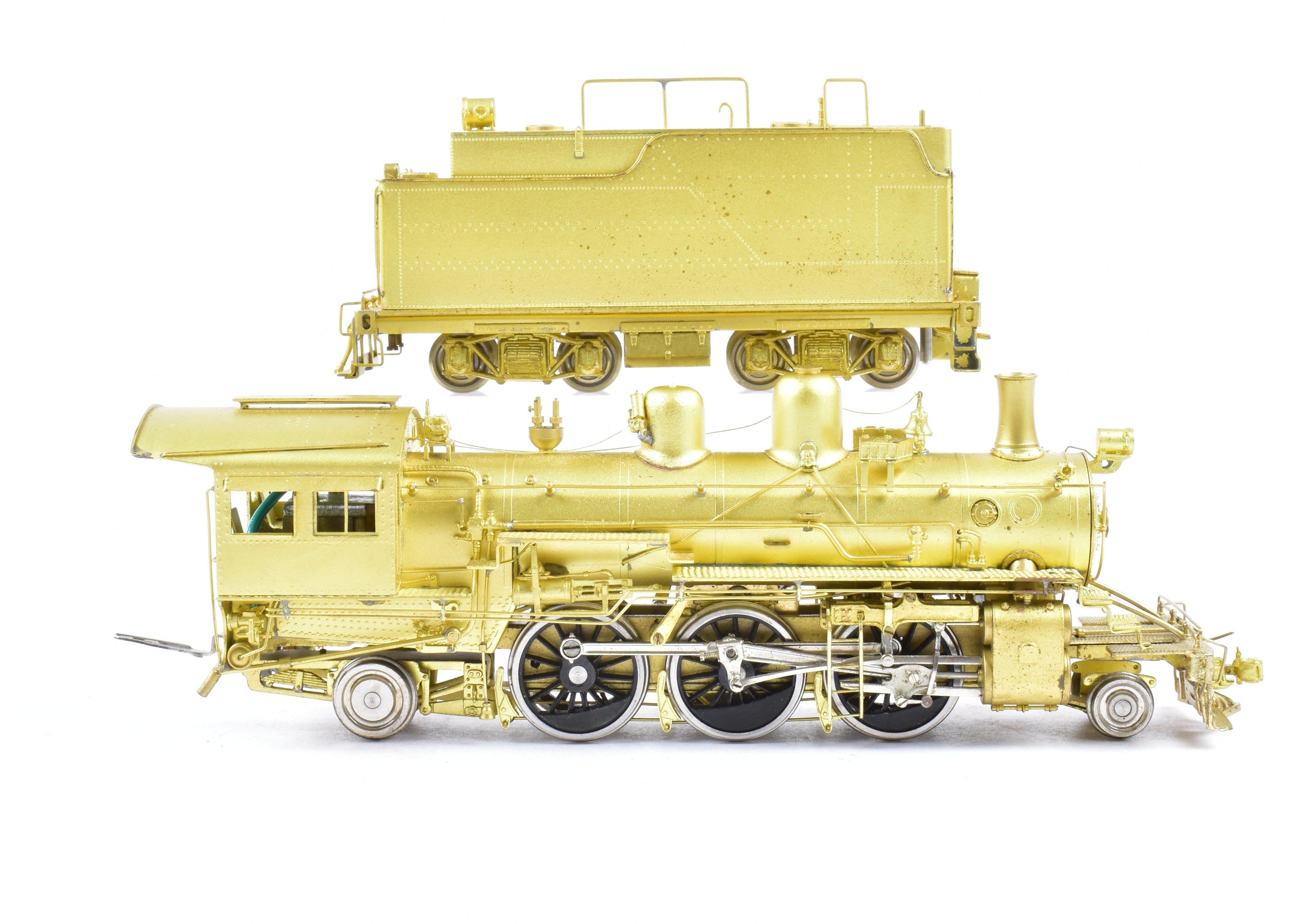 High - Quality HO Scale Brass Key Imports ATSF - Santa Fe 1050 Class 2 - 6 - 2 Prairie Model Train