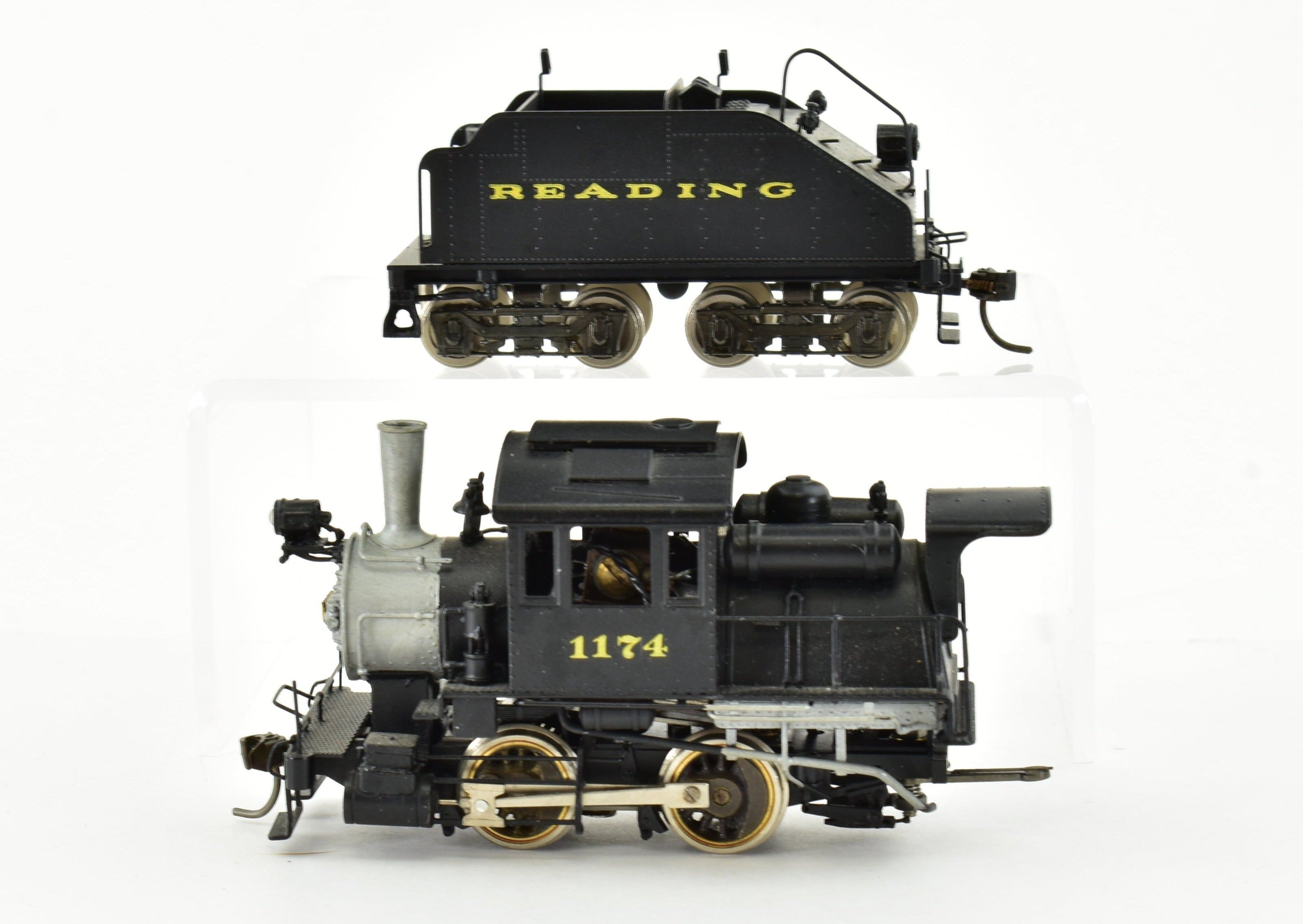 HO Scale Brass Gem Models Reading A-5a 0-4-0 Camelback FP Locomotive No. 1174