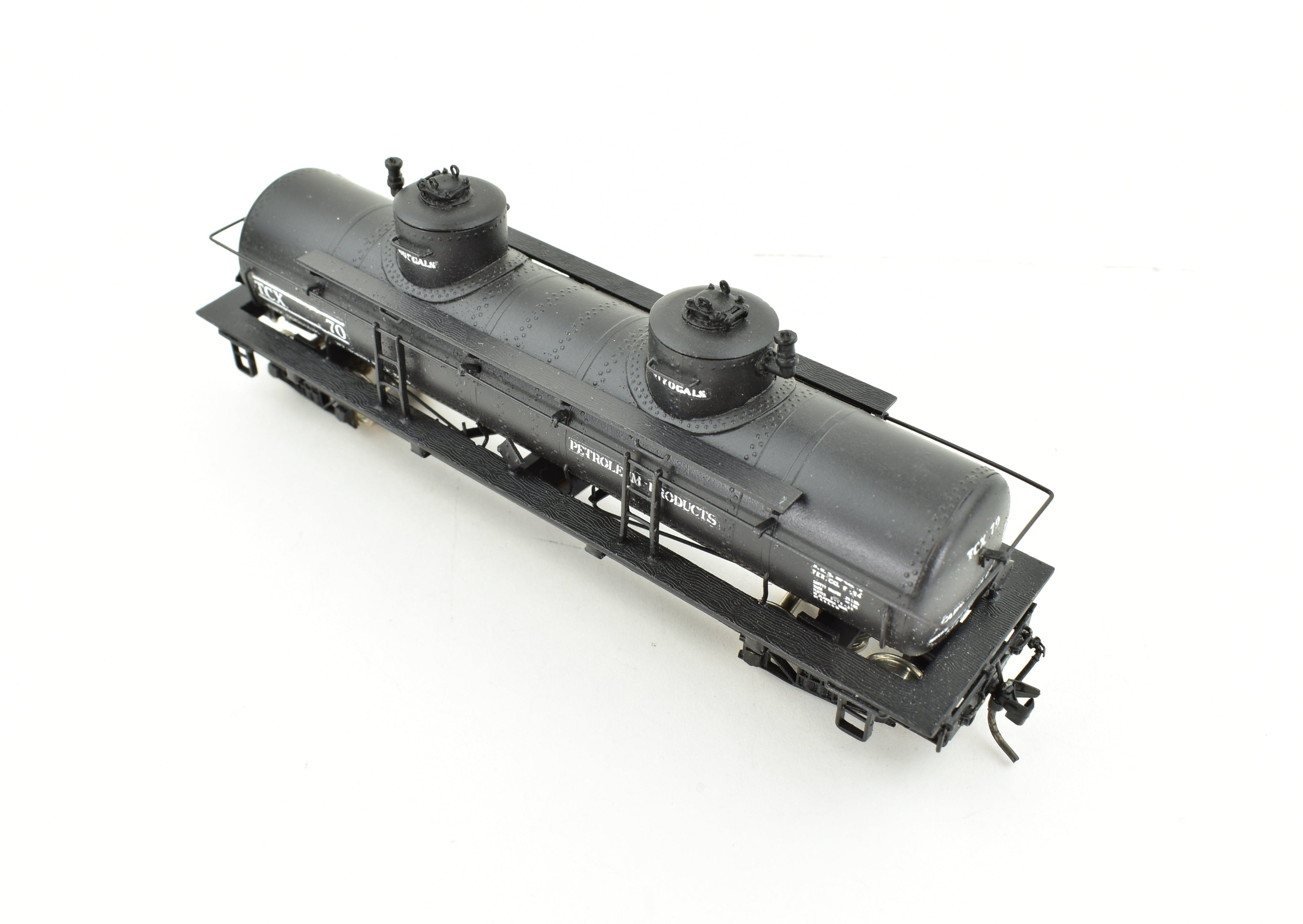 HOn3 Custom Painted Brass Texaco Oil Bunker Tank Car TCX #70 by Westside Model Co.