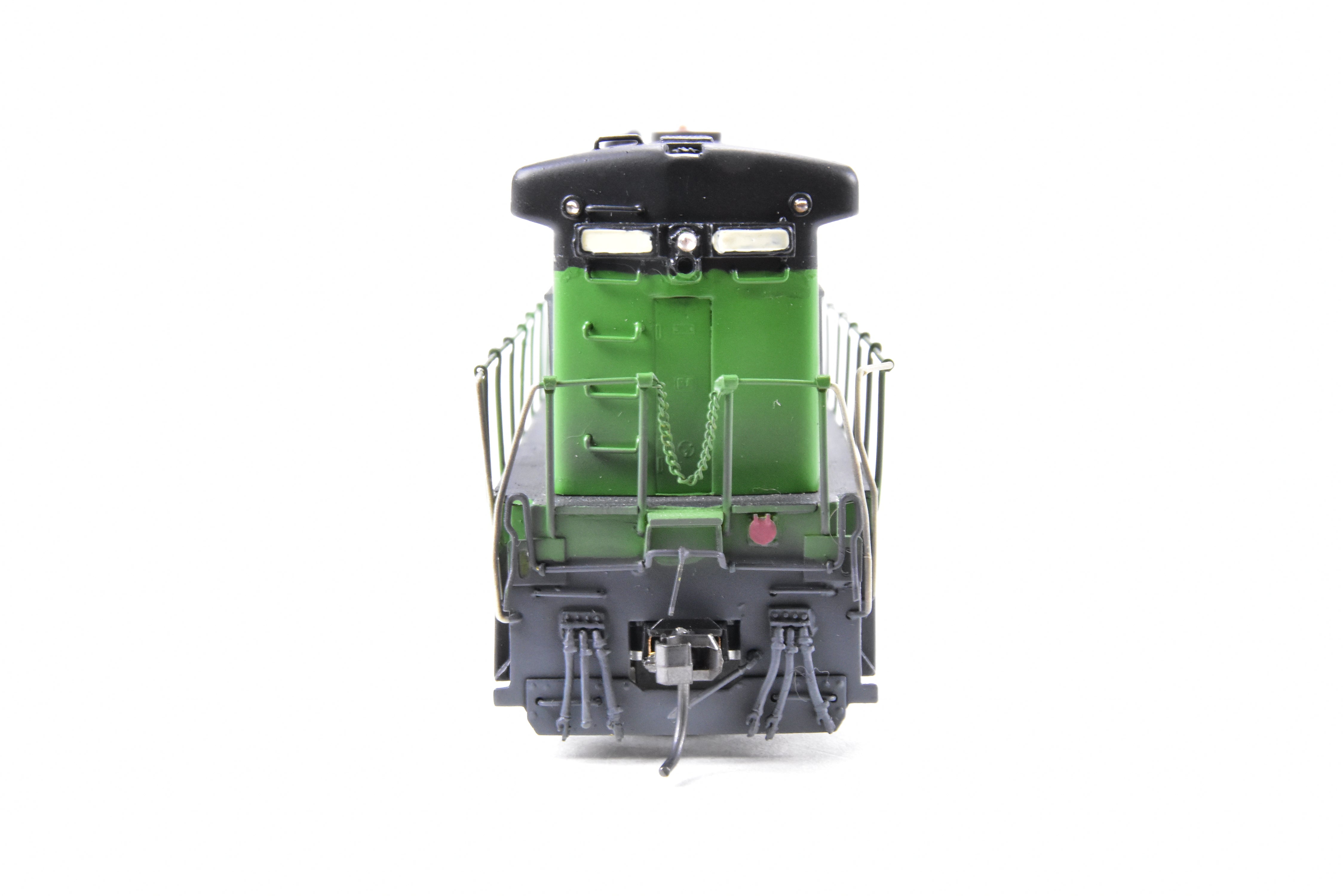 HO Scale Brass Model Train Locomotive - Overland Models Inc. Burlington Northern GE C30 - 7 Four Window Cab Custom Painted Locomotive No. 5567