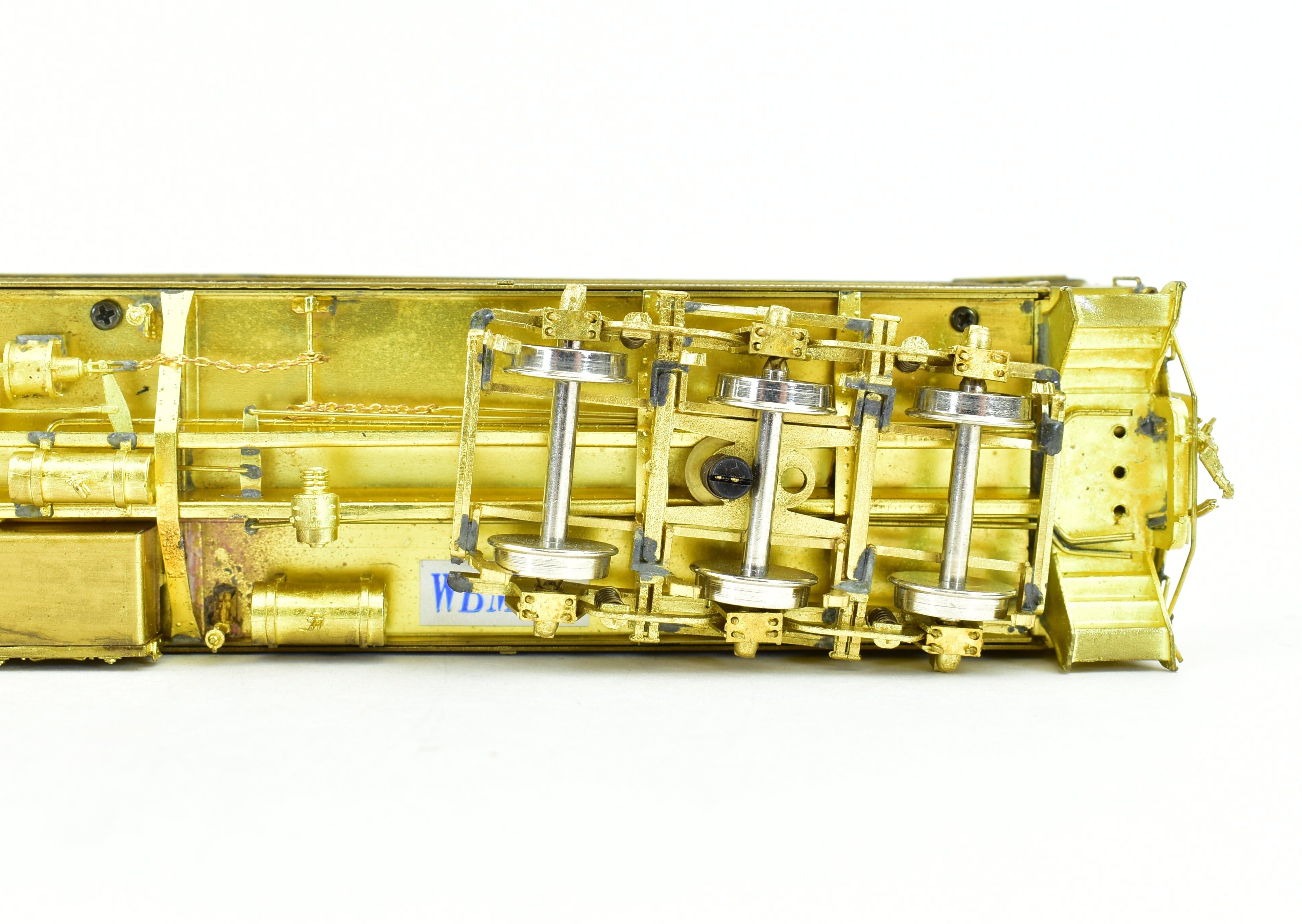 HO Scale Brass Precision Scale Co. (PSC) Pullman 80-Foot Sleeper 10-1-2 Model Plan 3585a with Ice Air Feature