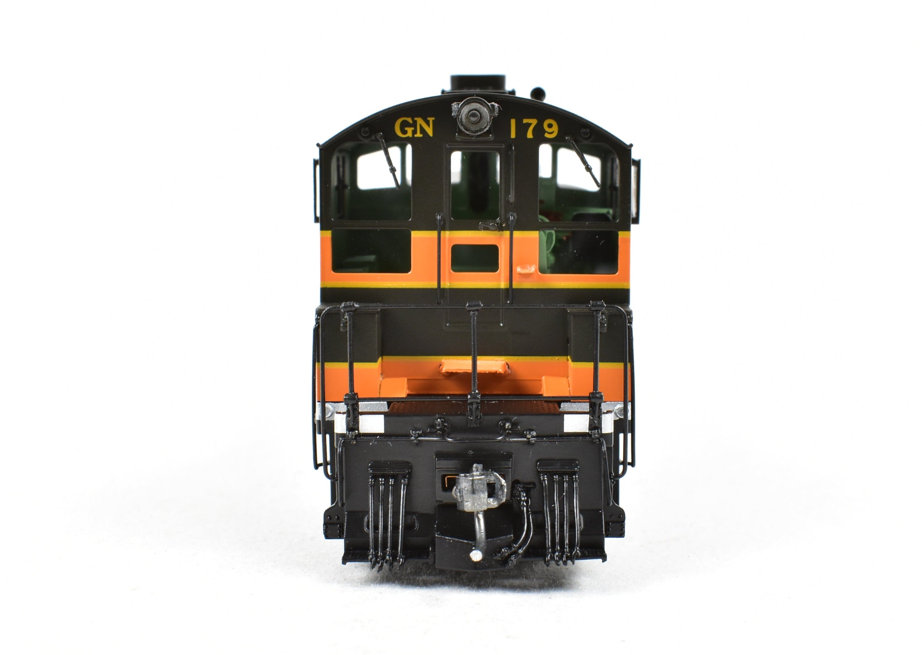 High - Quality HO Scale New Brass Division Point Great Northern EMD NW - 3 Locomotive Model No. 179 FP