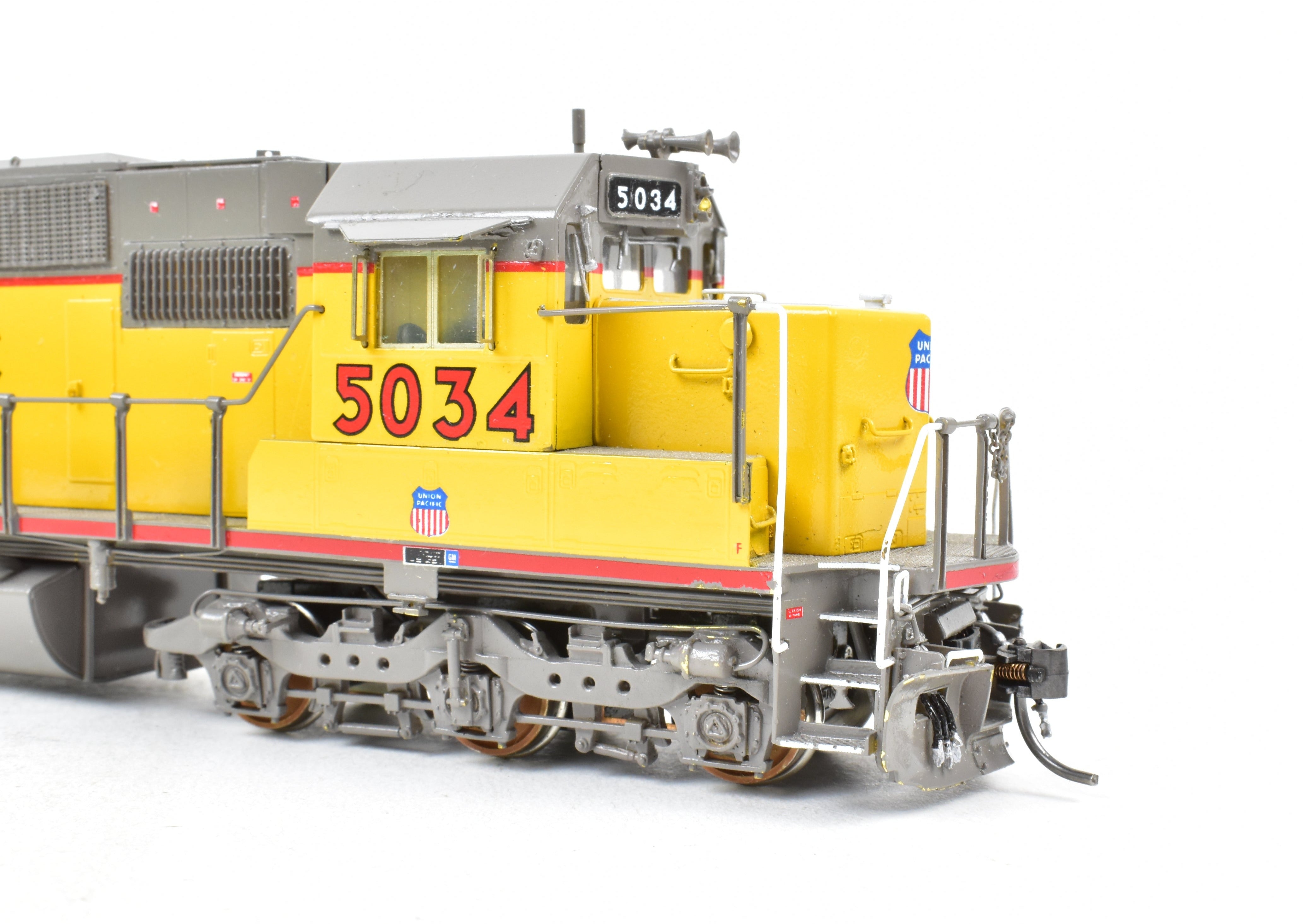 HO Scale Brass Model Train - Overland Models, Inc. Union Pacific EMD SD50 Locomotive CP No. 5034 with DCC Digital Control