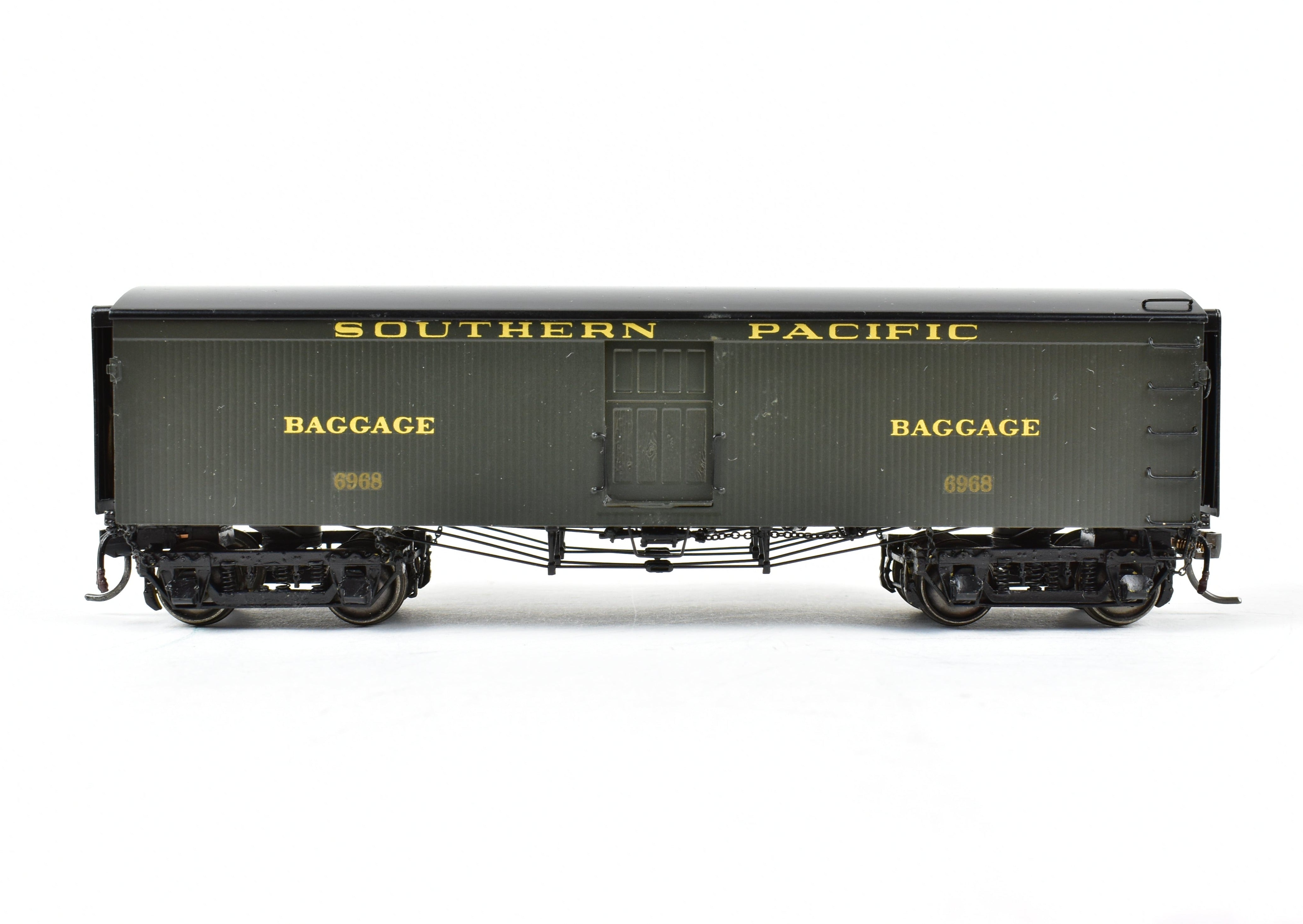 HO Scale Brass Southern Pacific Silk and Tea Car FP No. 6968 by Beaver Creek