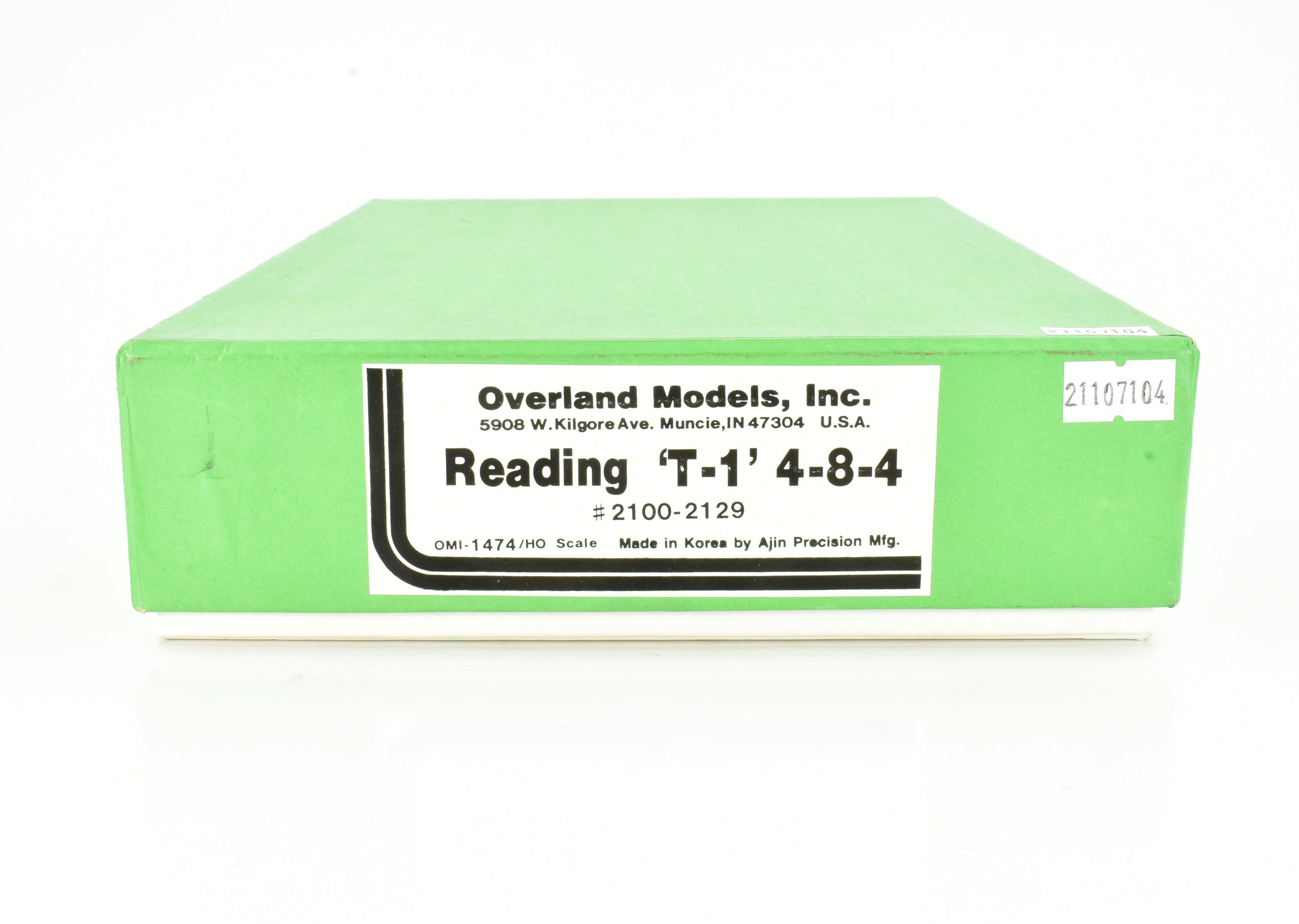 Brand New HO Brass OMI - Overland Models Reading T-1 4-8-4 Nos. 2100 - 2129