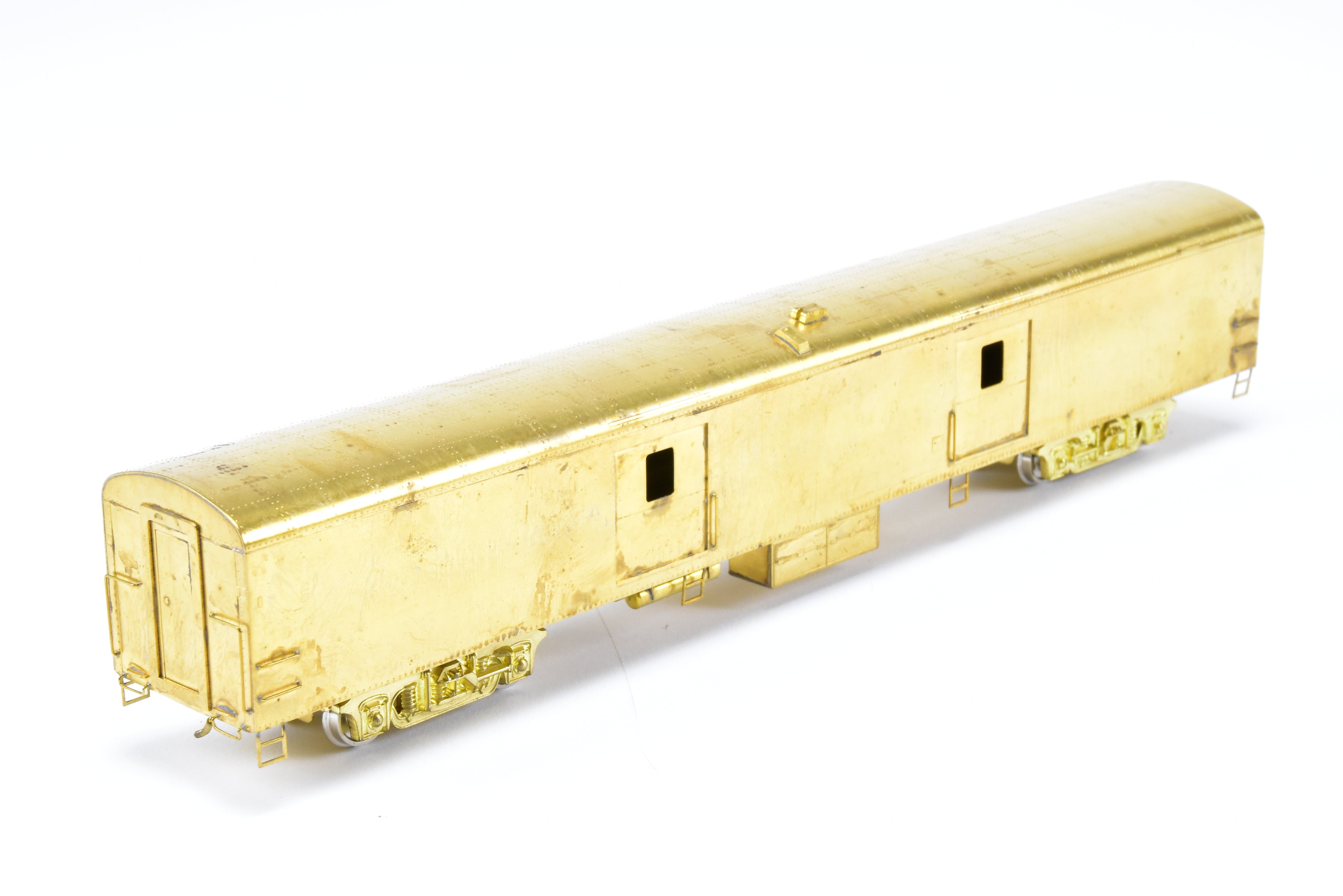 Hi - Country Brass Union Pacific ACF #5664 Baggage Car, Moderate Tarnish