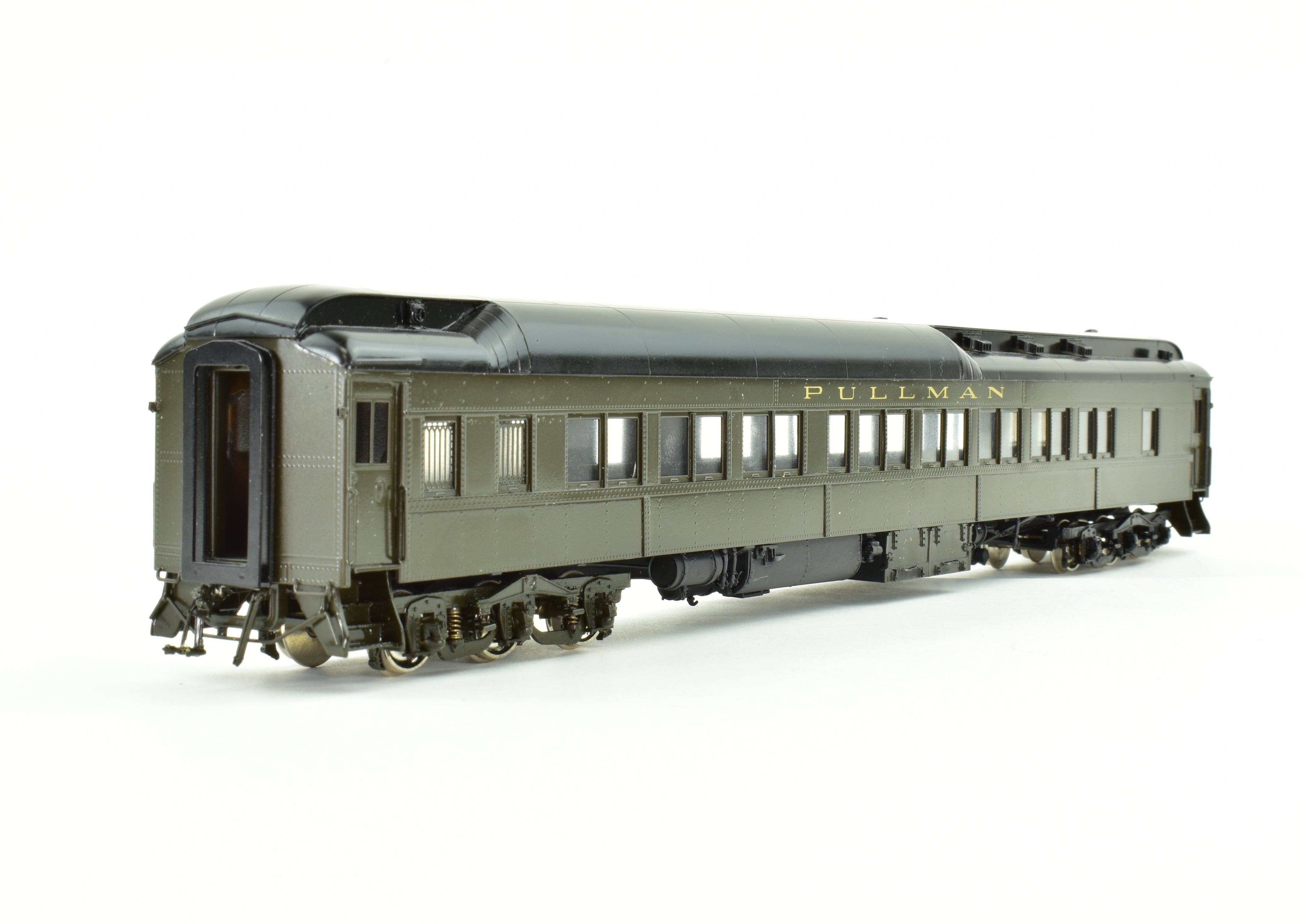 HO Scale Brass Precision Scale Co. (PSC) Pullman 80-Foot Sleeper 10-1-2 Plan 3585a Ice Air FP Model Train