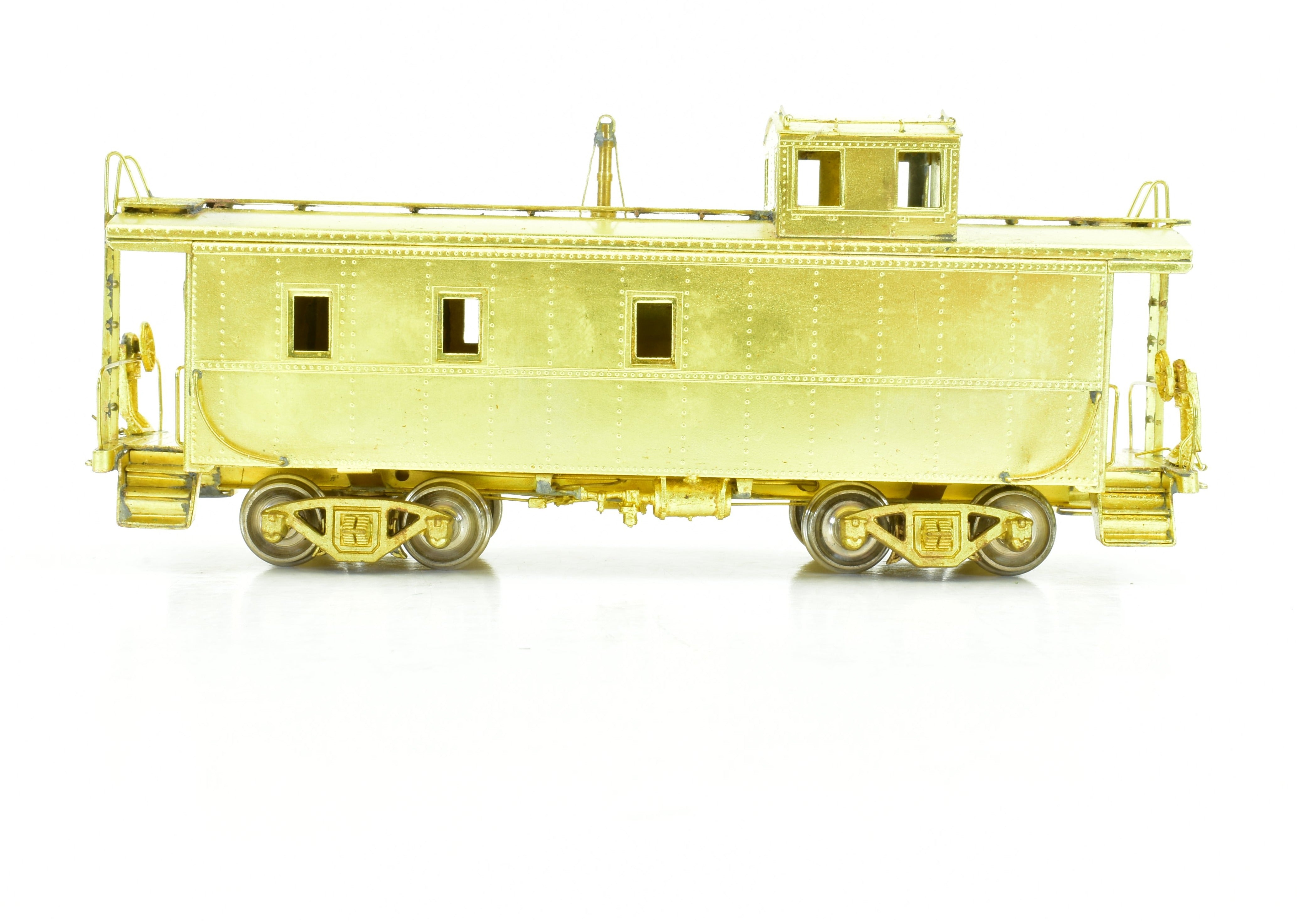 HO Scale Brass Wabash Standard Steel Caboose by Hallmark Models