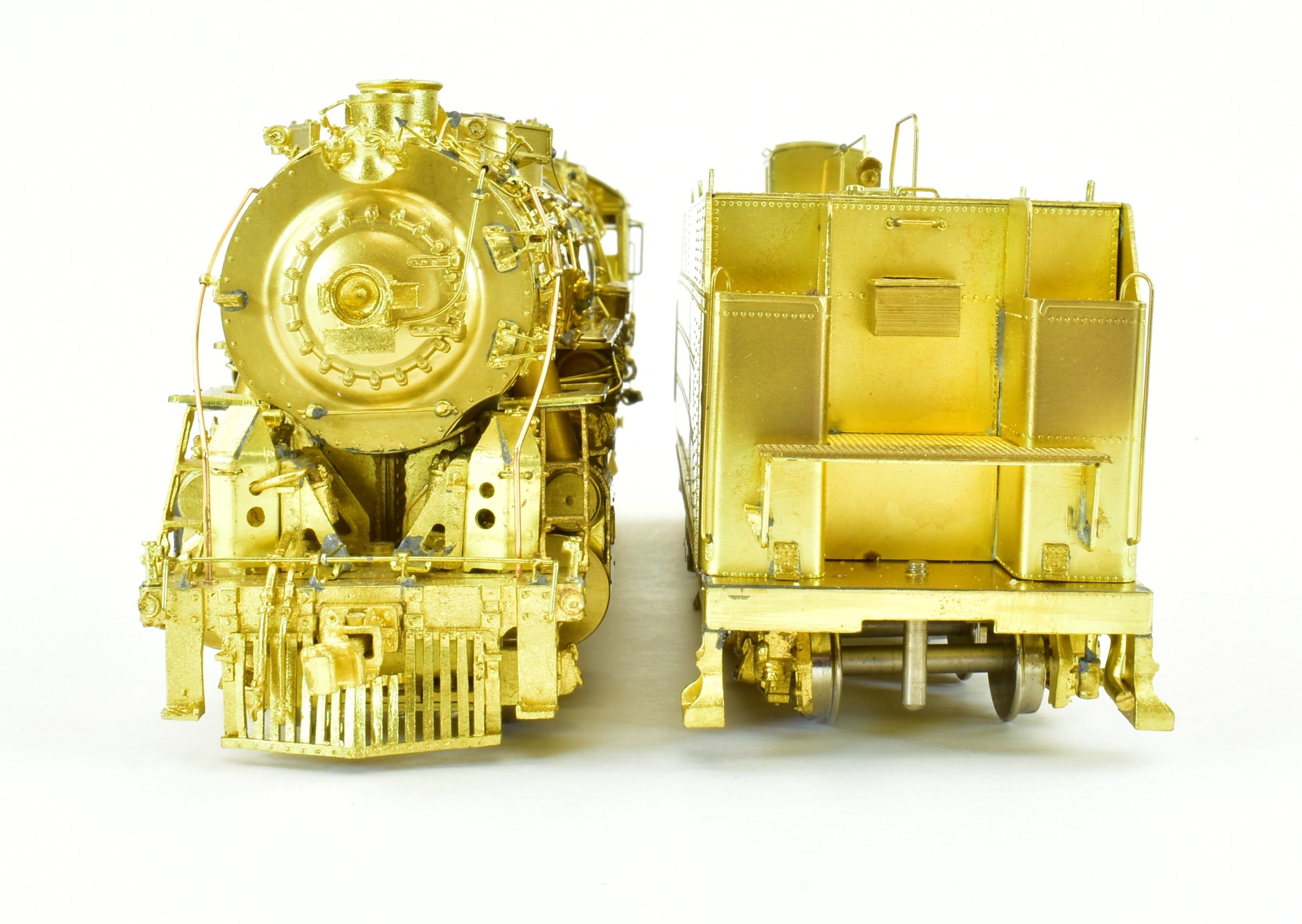 HO Scale Brass Model Train by Overland Models, Inc. - International-Great Northern/Missouri Pacific 2-8-4 Locomotive