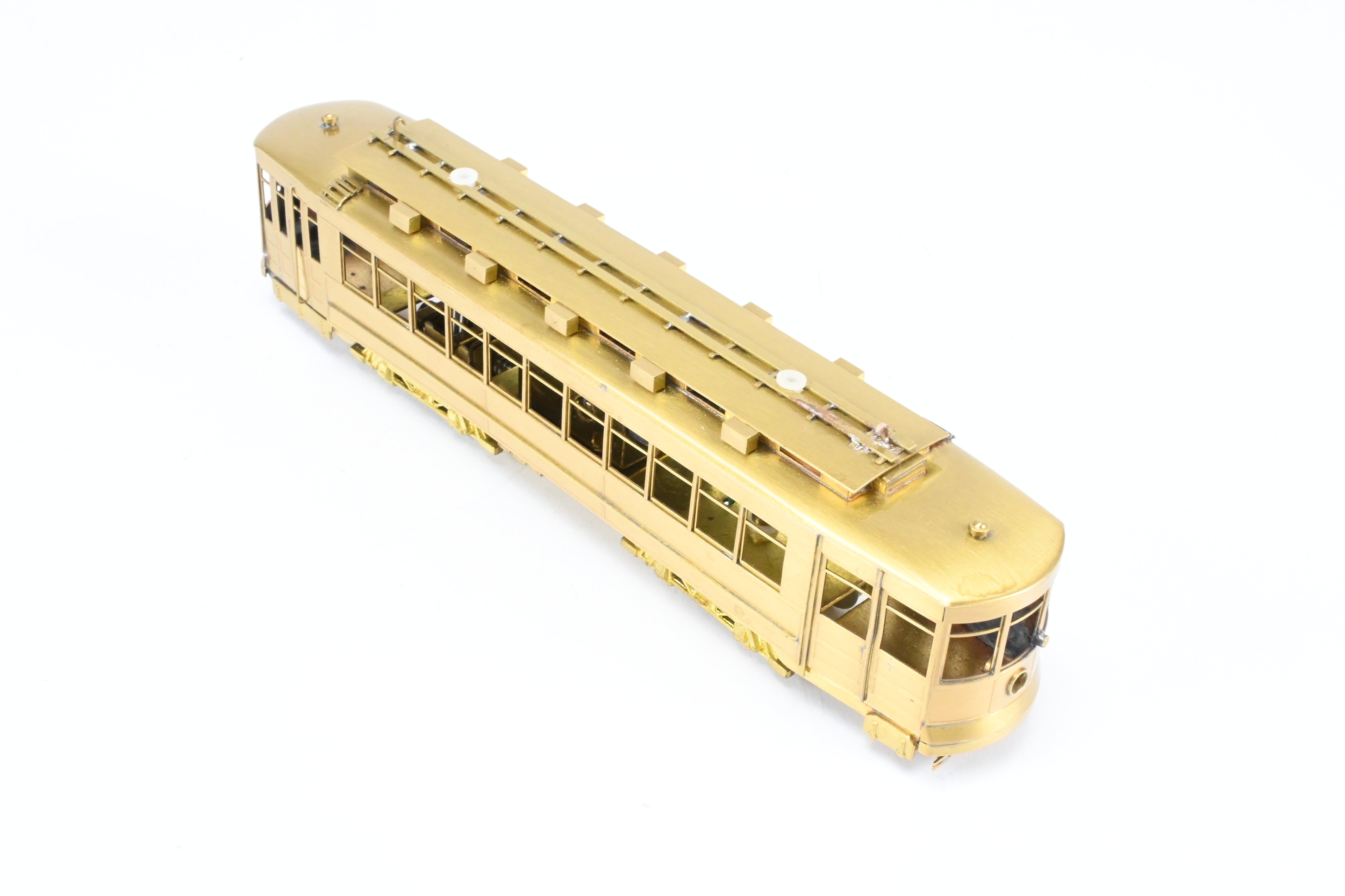 High - Quality HO Scale Brass Chicago Surface Lines Pullman Car Model - Fairfield Models 343 CSL