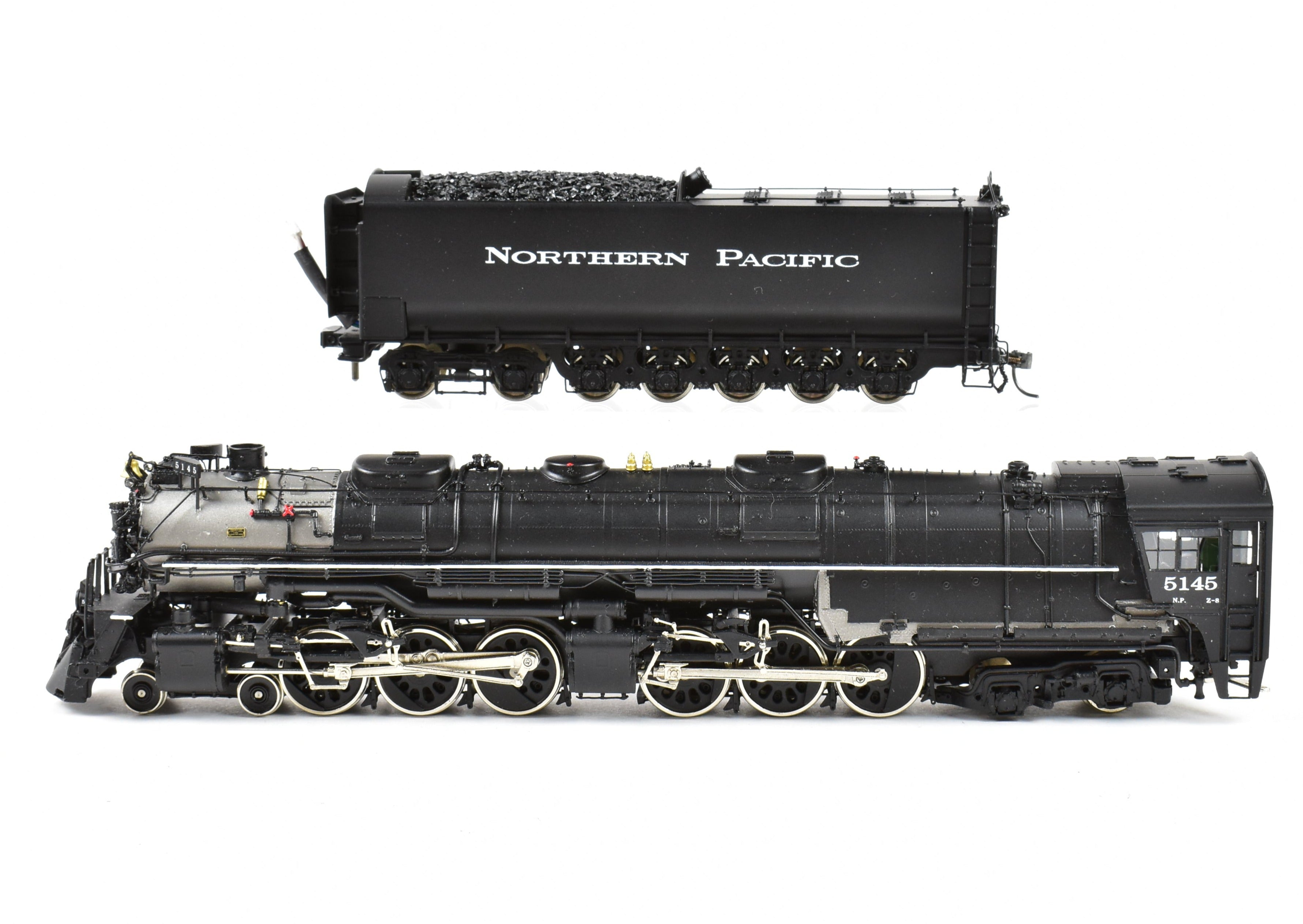 HO Scale Brass Sunset Models Northern Pacific Z - 8 4 - 6 - 6 - 4 Challenger #5145 with DCC & Sound
