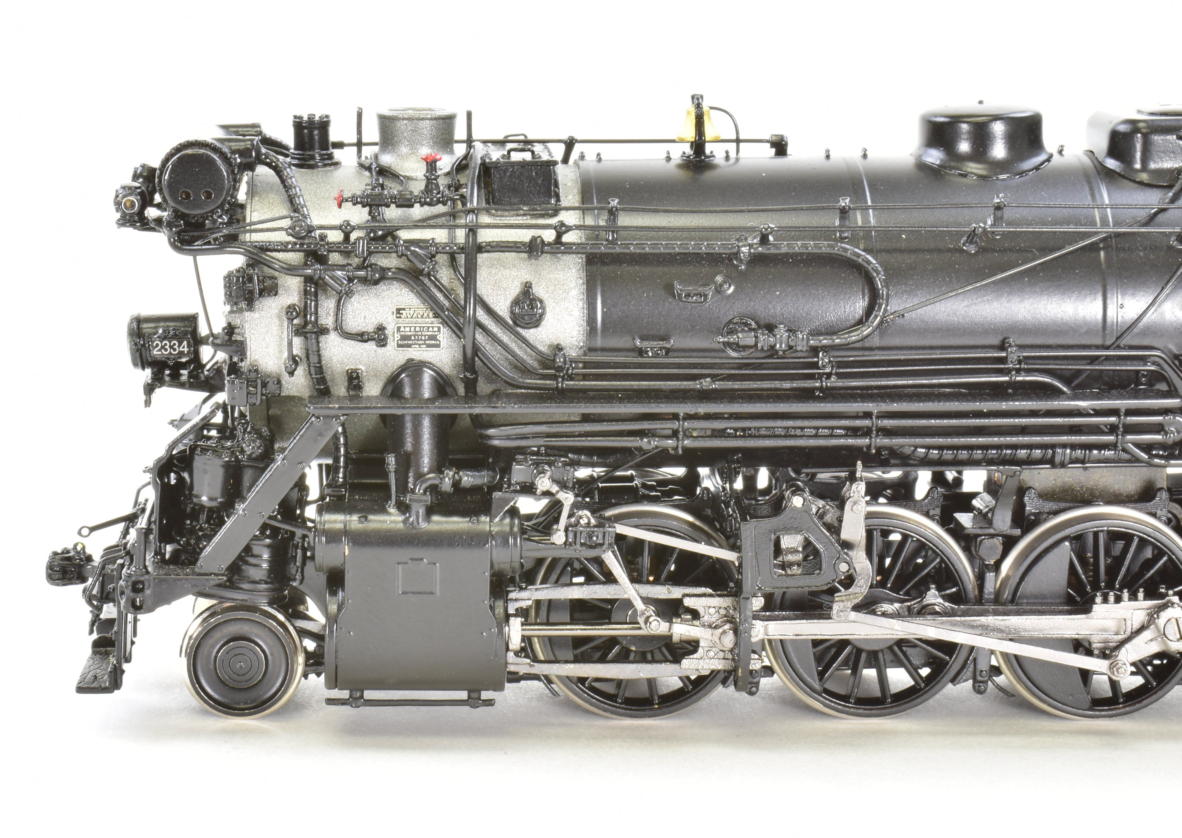 HO Brass DVP Division Point New York Central H - 10b Mikado 2 - 8 - 2 FP Locomotive No. 2334