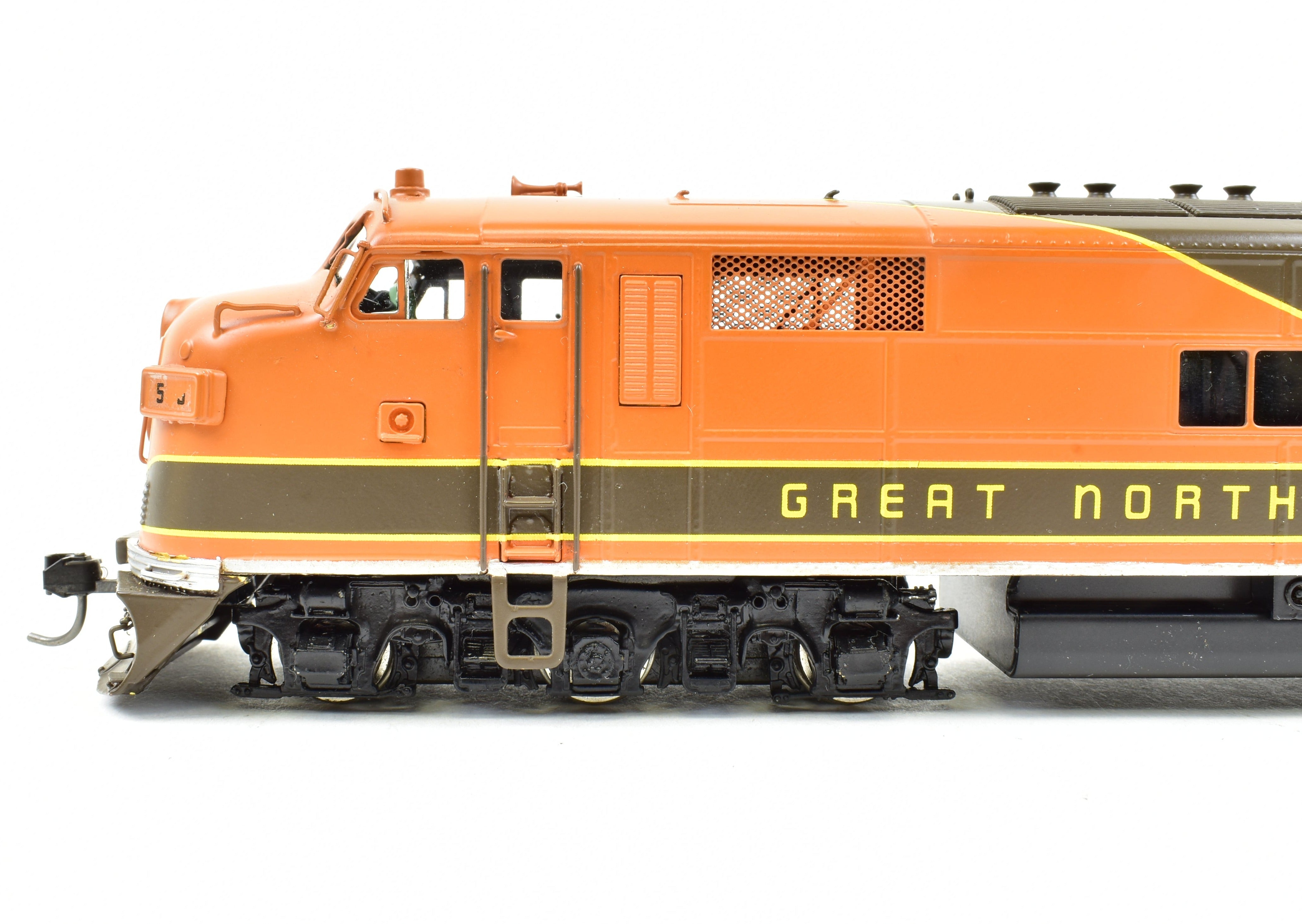 HO Scale Brass Oriental Limited Model Train - Great Northern EMD E7A 2000 HP Standard Factory Painted Locomotive #502