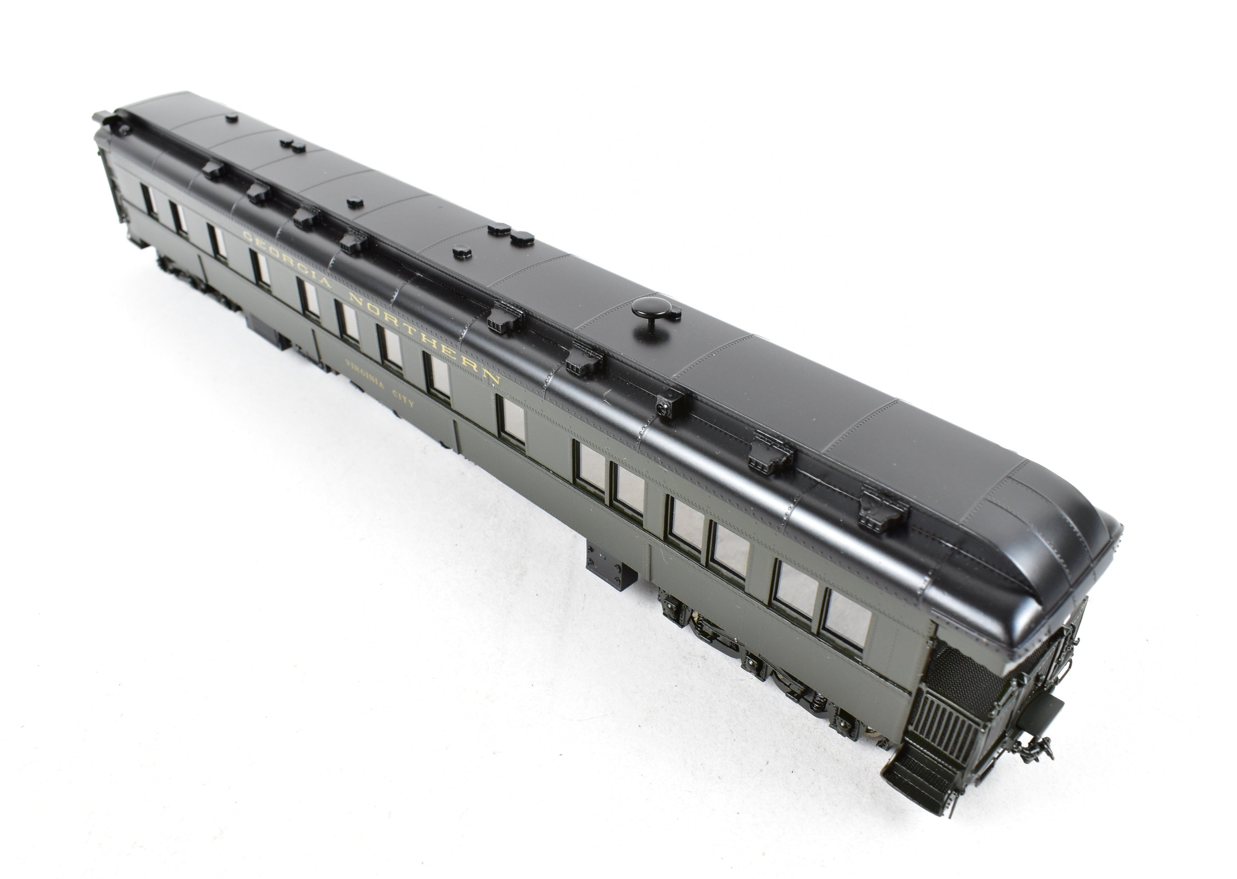 HO Brass Precision Scale Co. Pullman Virginia City Observation Car by Lucius Beebe