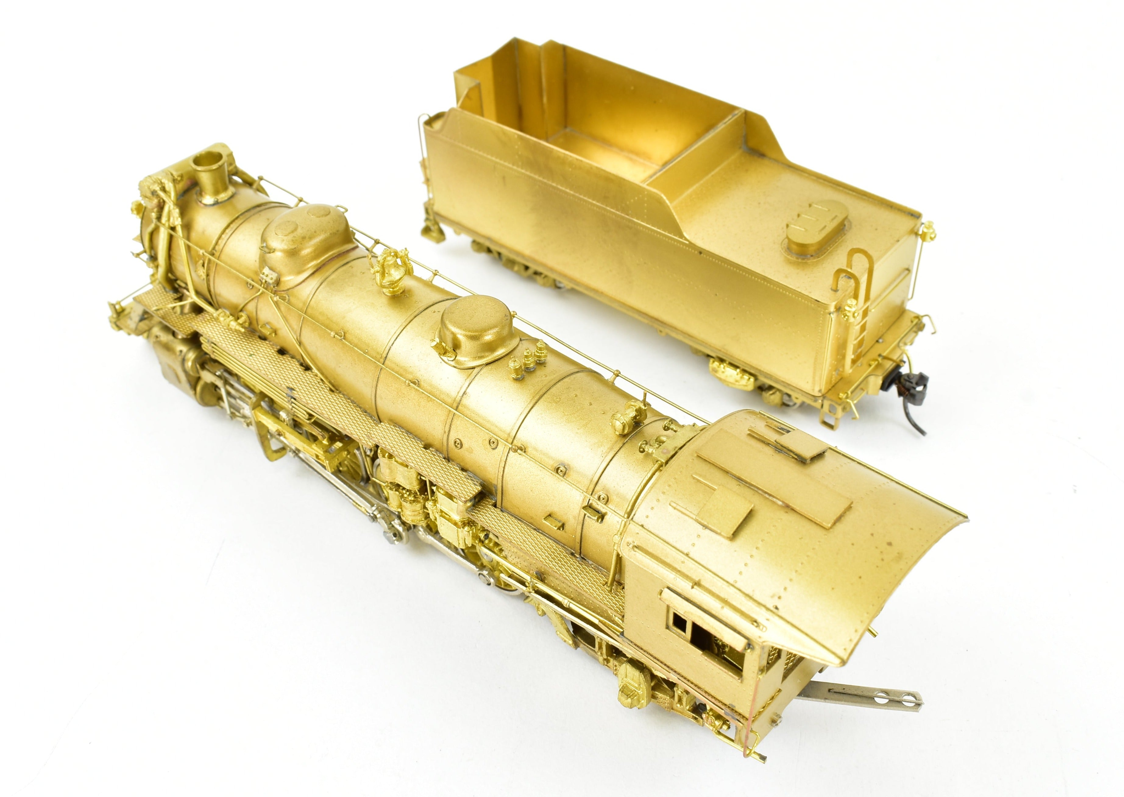 HO Scale Brass Key Imports Model Train - Detroit & Toledo Shore Line #22 2-8-2 USRA Light Mikado Locomotive