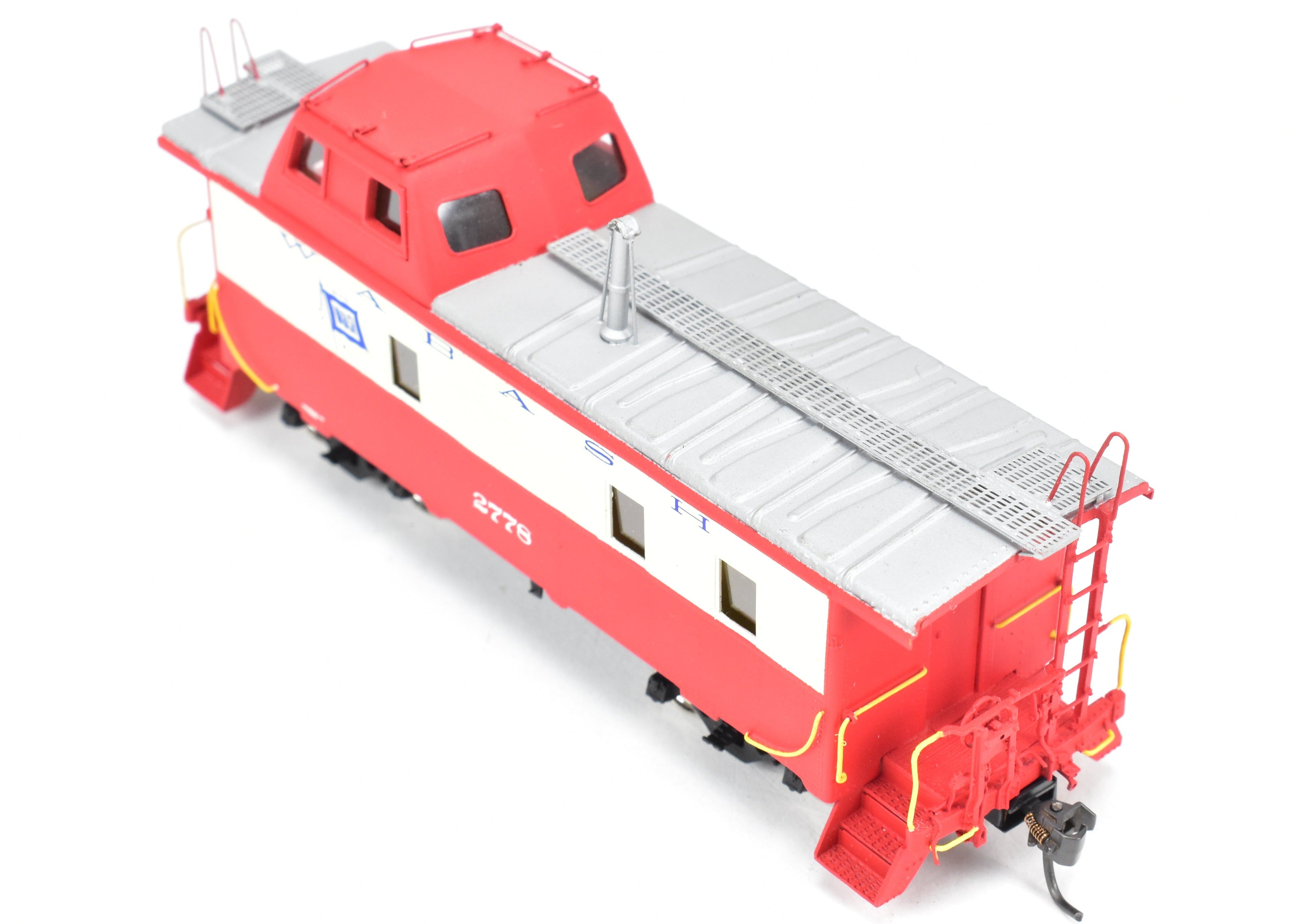 HO Scale Brass Model - Overland Models, Inc. (OMI) Wabash Streamlined Cupola Caboose Pro - Painted with Road Number 2778