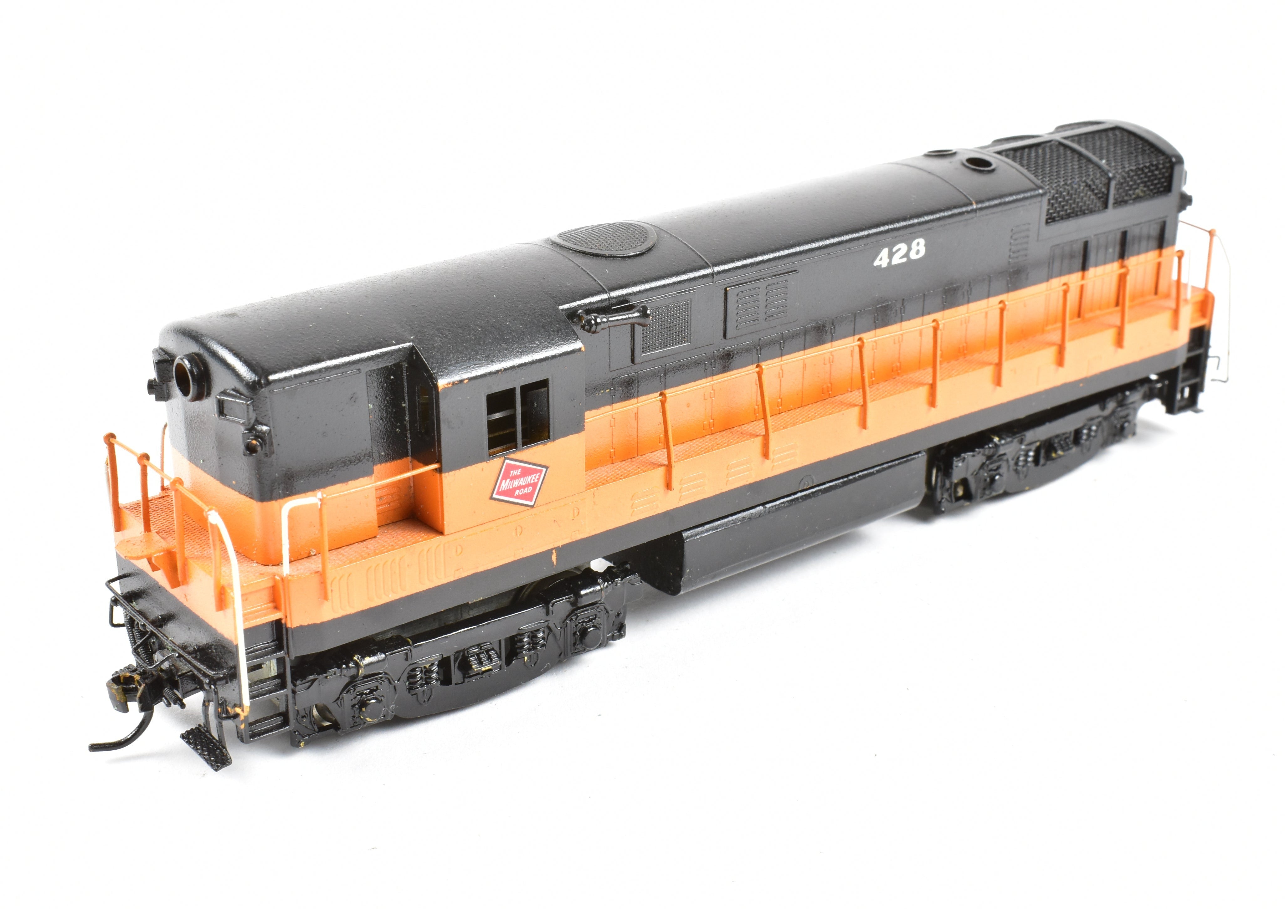 HO Scale Brass Red Ball Milwaukee Road H-16-44 Baby Trainmaster Model