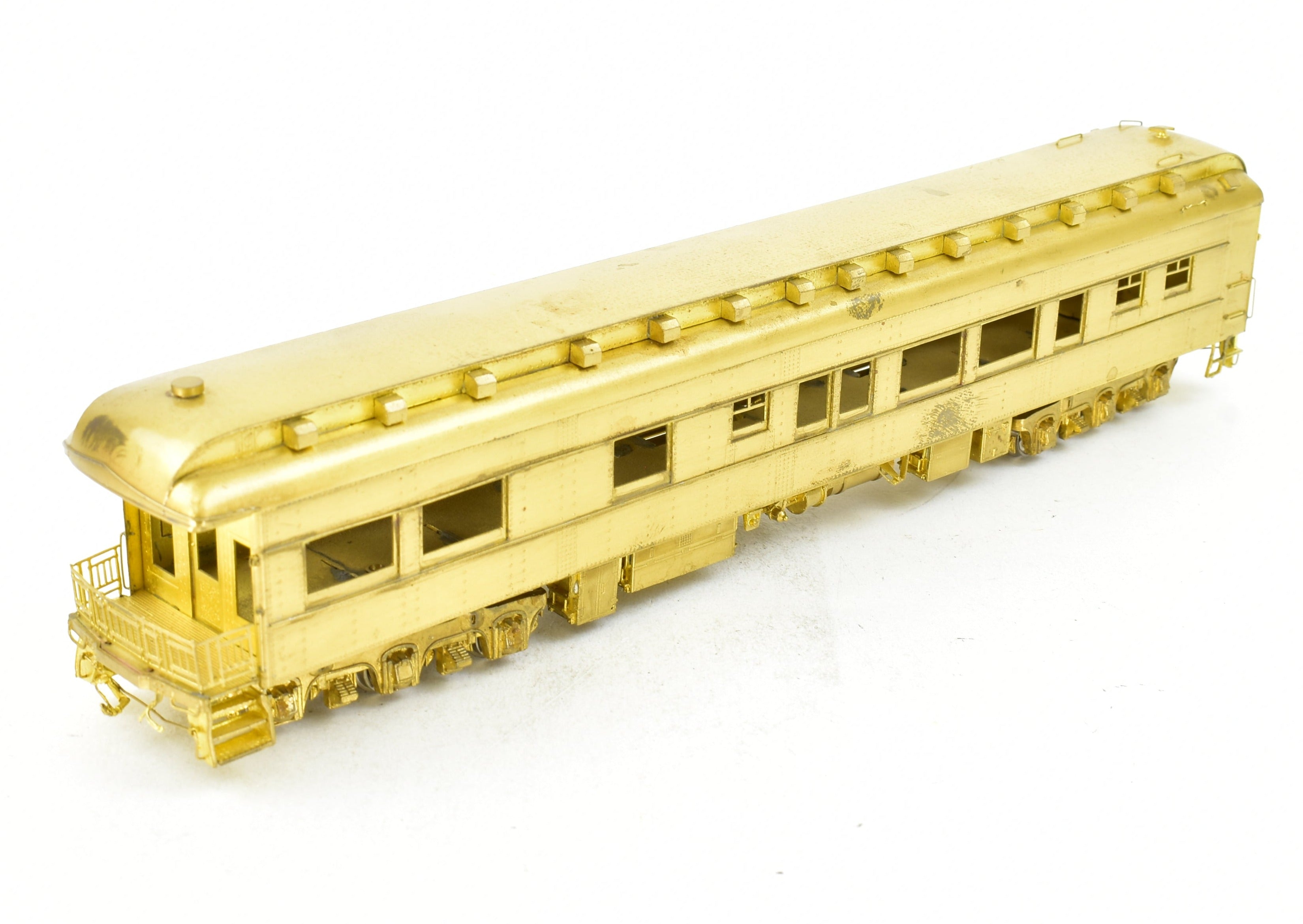 High - Quality HO Scale Brass PFM - Van Hobbies CPR Canadian Pacific Railway B.C. Business Car Model
