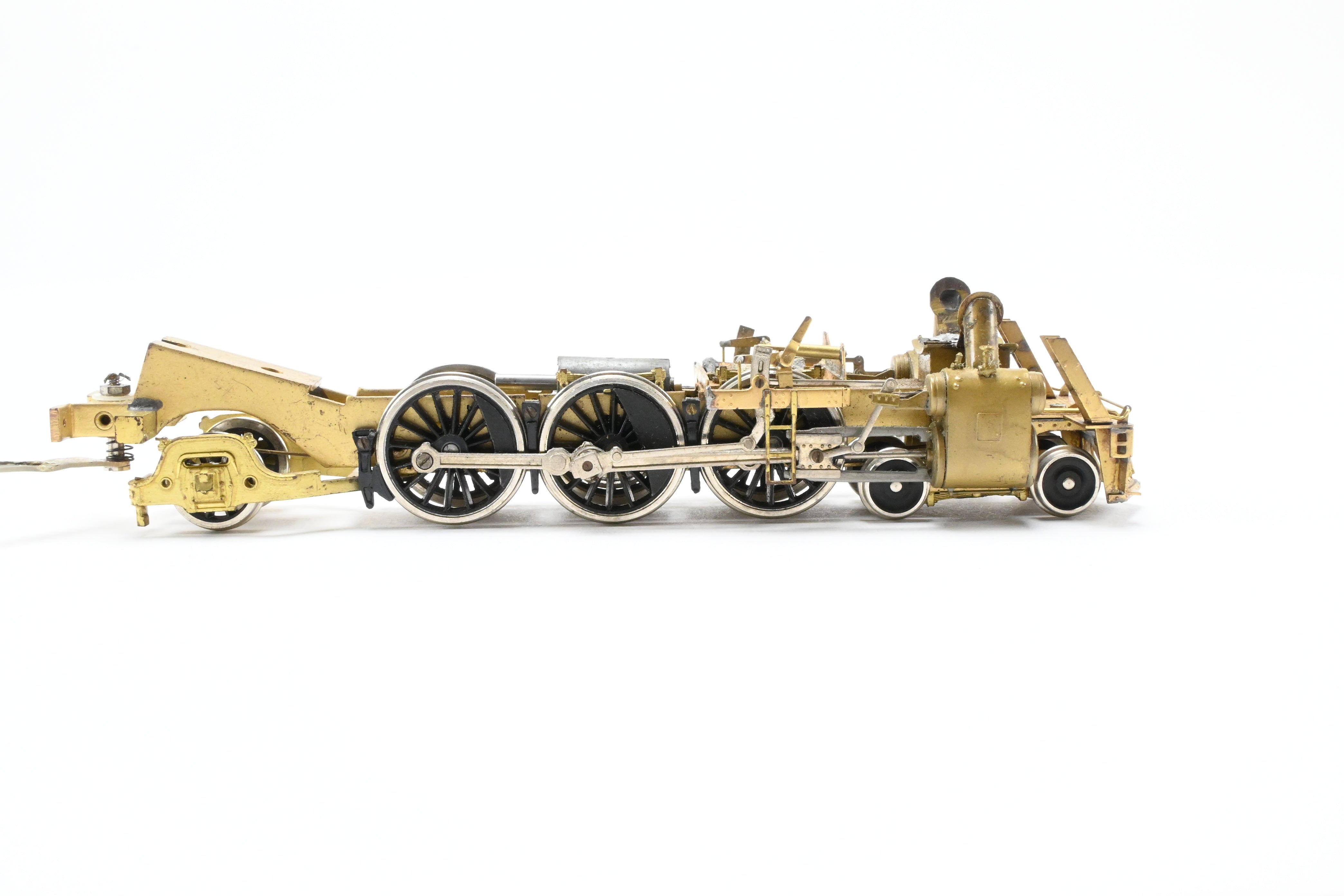 HO Scale Brass Hallmark Models MKT - Missouri Kansas Texas 4-6-2 H-3A Pacific Steam Locomotive Chassis Mechanism (Without Motor)