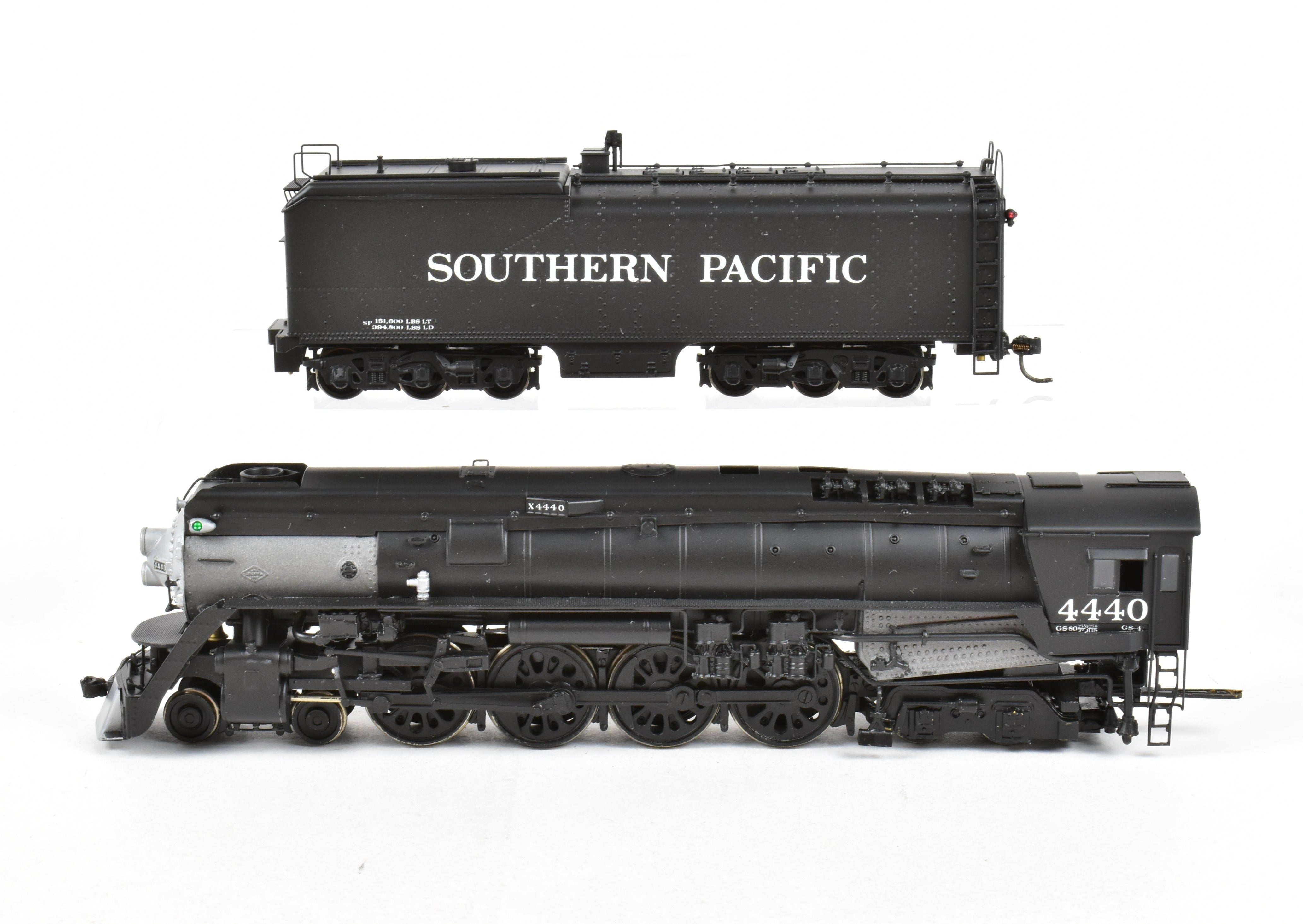 HO Scale Brass Balboa Southern Pacific GS - 4 4 - 8 - 4 Model Locomotive Professionally Painted with Can Motor Upgrade