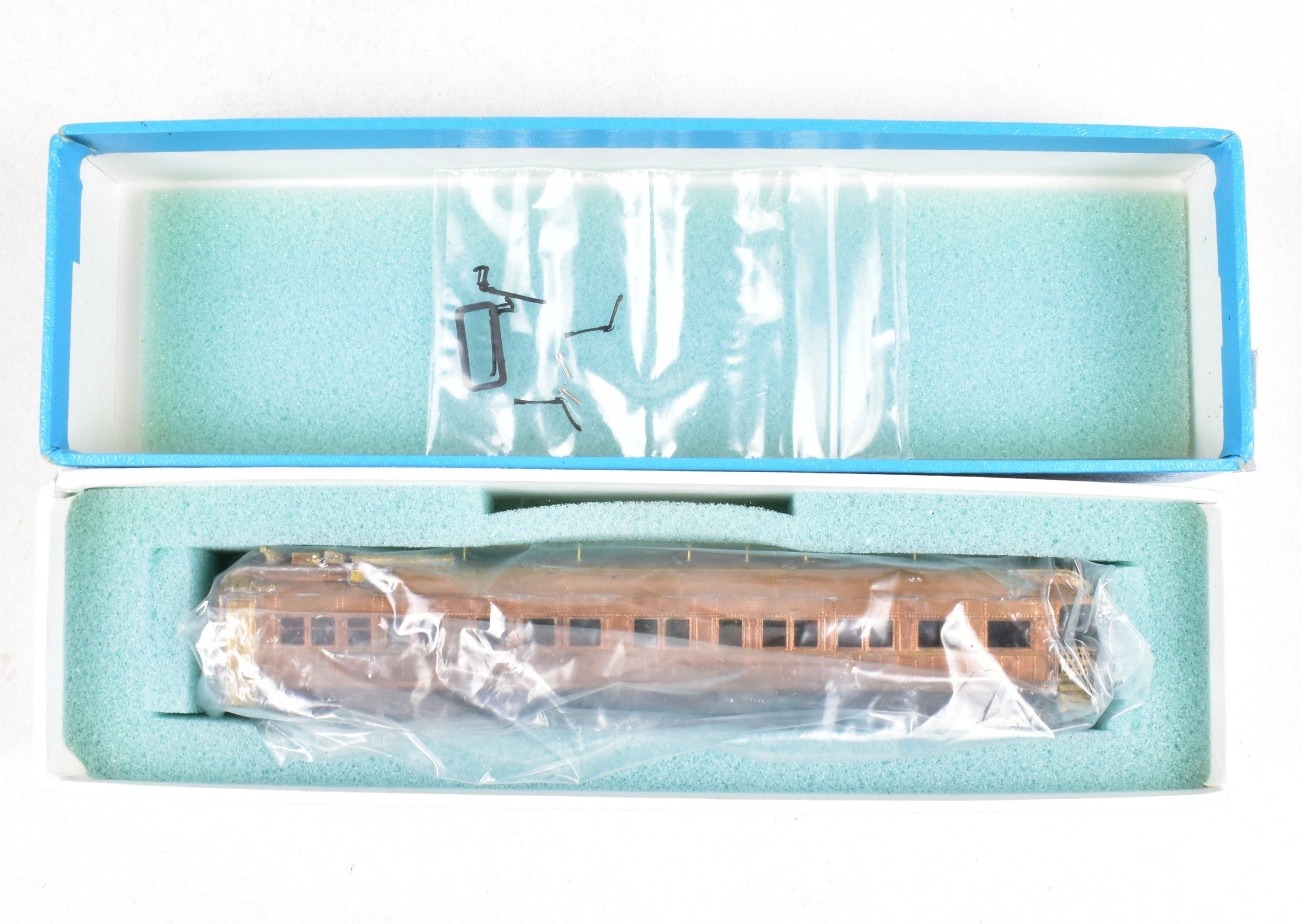 N Scale Brass ATSF - Santa Fe Heavyweight Business Car #9/10, AS-IS Condition