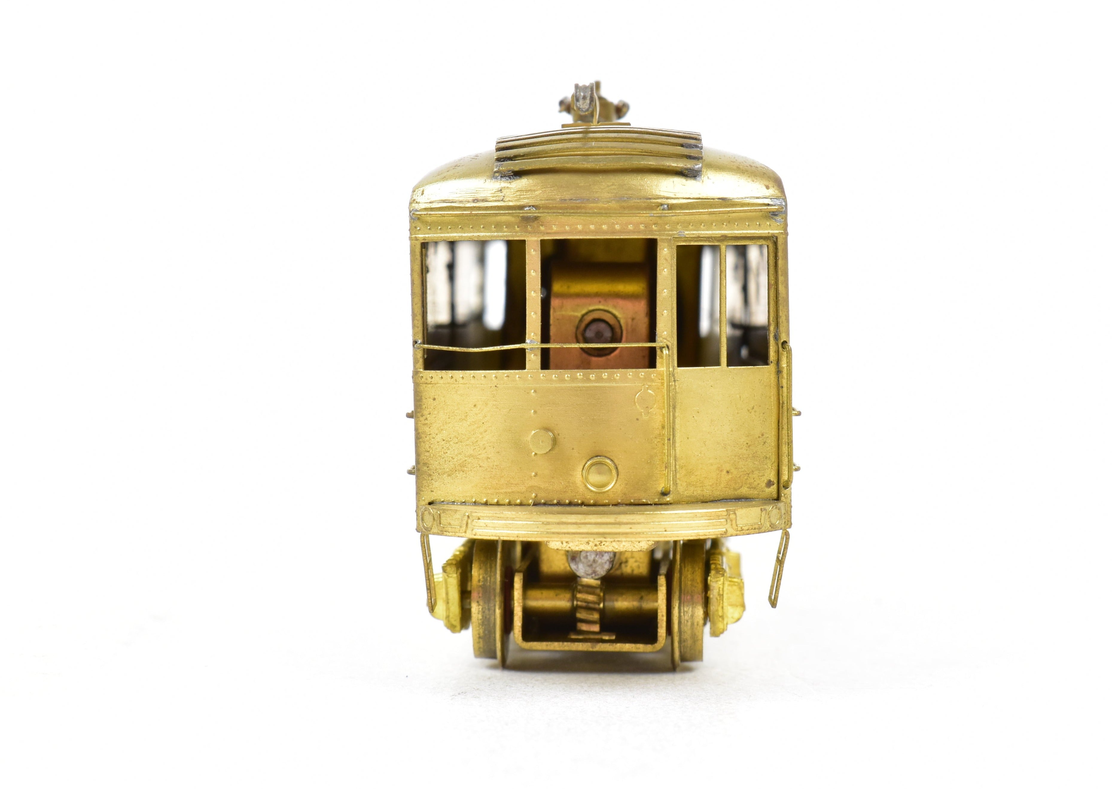 HO Scale Brass Ken Kidder Cincinnati & Lake Erie (C&LE) Box Cab Freight Motor Model in As-Is Condition