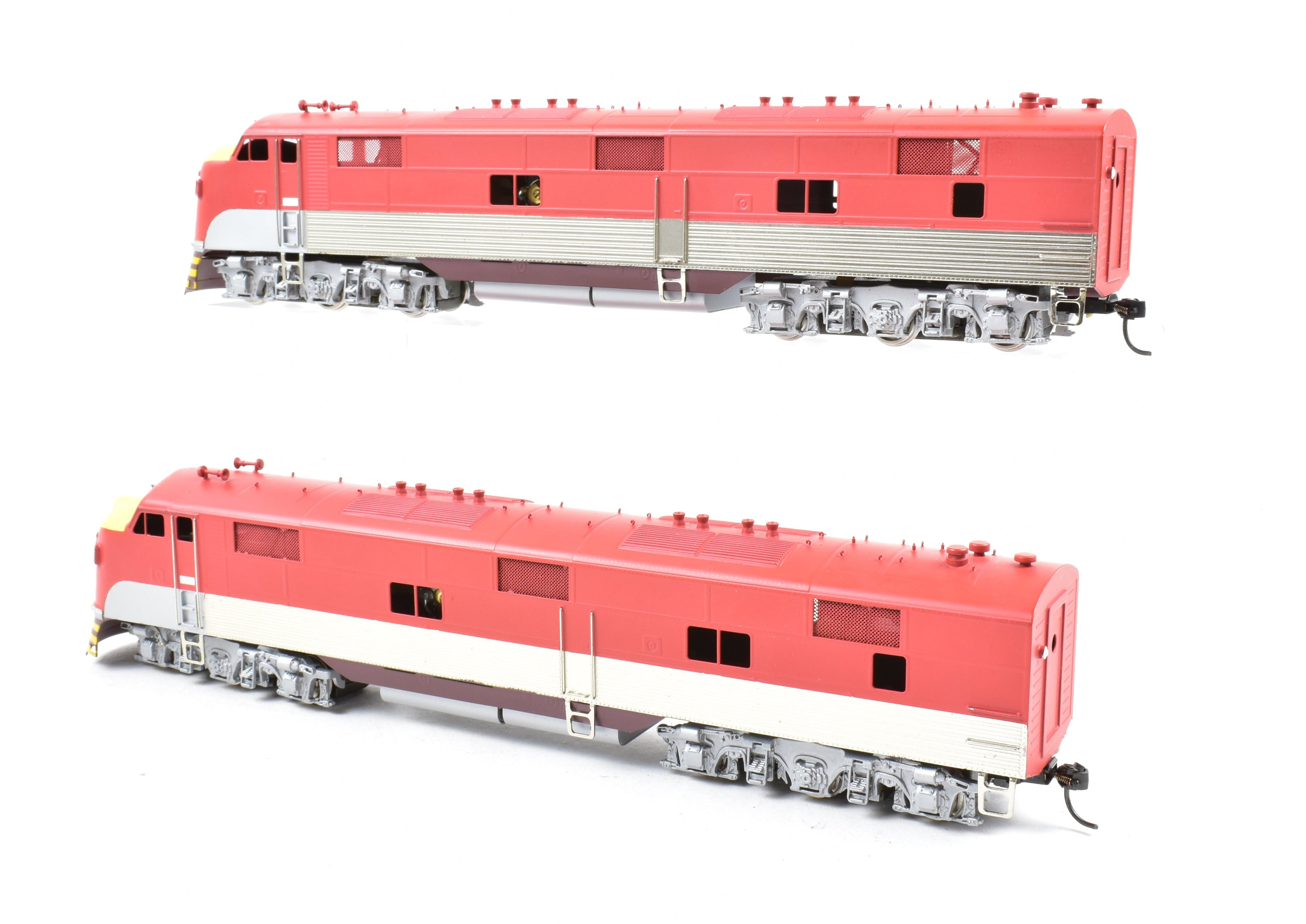 HO Scale Brass Hallmark Model Train Sets - Frisco and MKT (Missouri Kansas Texas Katy) The Texas Special E7 A - A Powered Locomotive Set