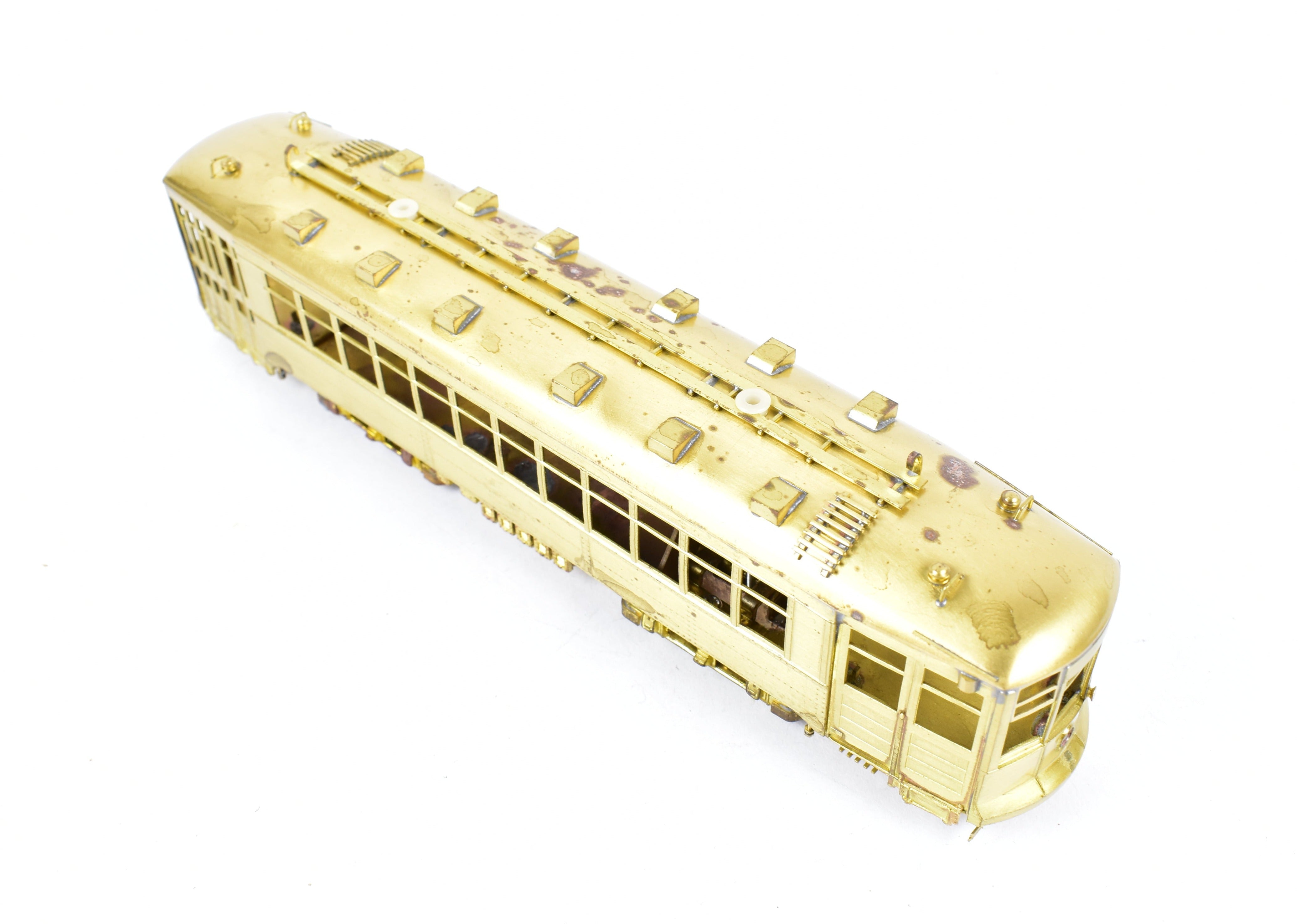 HO Scale Brass Chicago Surface Lines Two - Man City Car Model 345 - 2 by Fairfield Models
