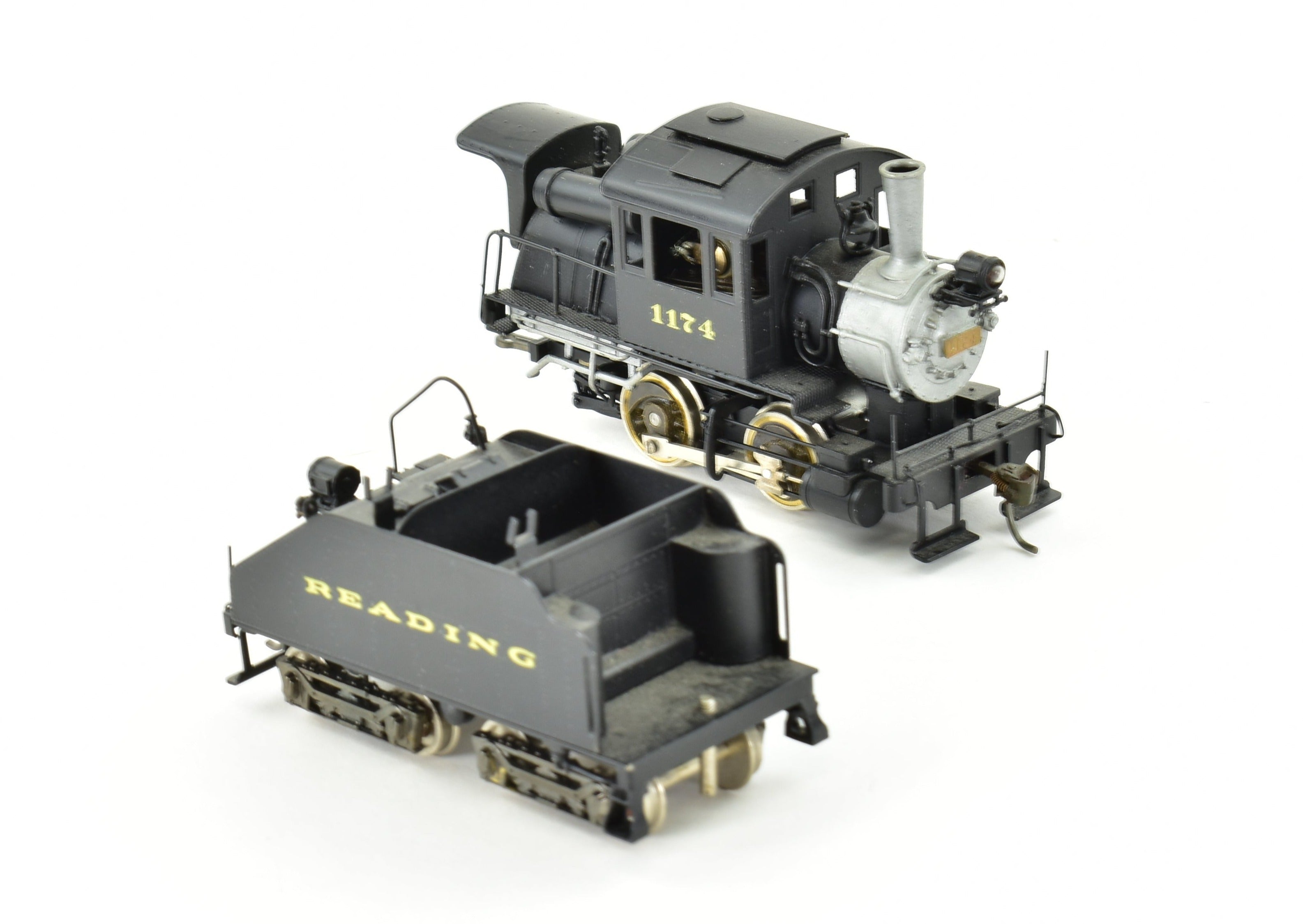 HO Scale Brass Gem Models Reading A-5a 0-4-0 Camelback FP Locomotive No. 1174