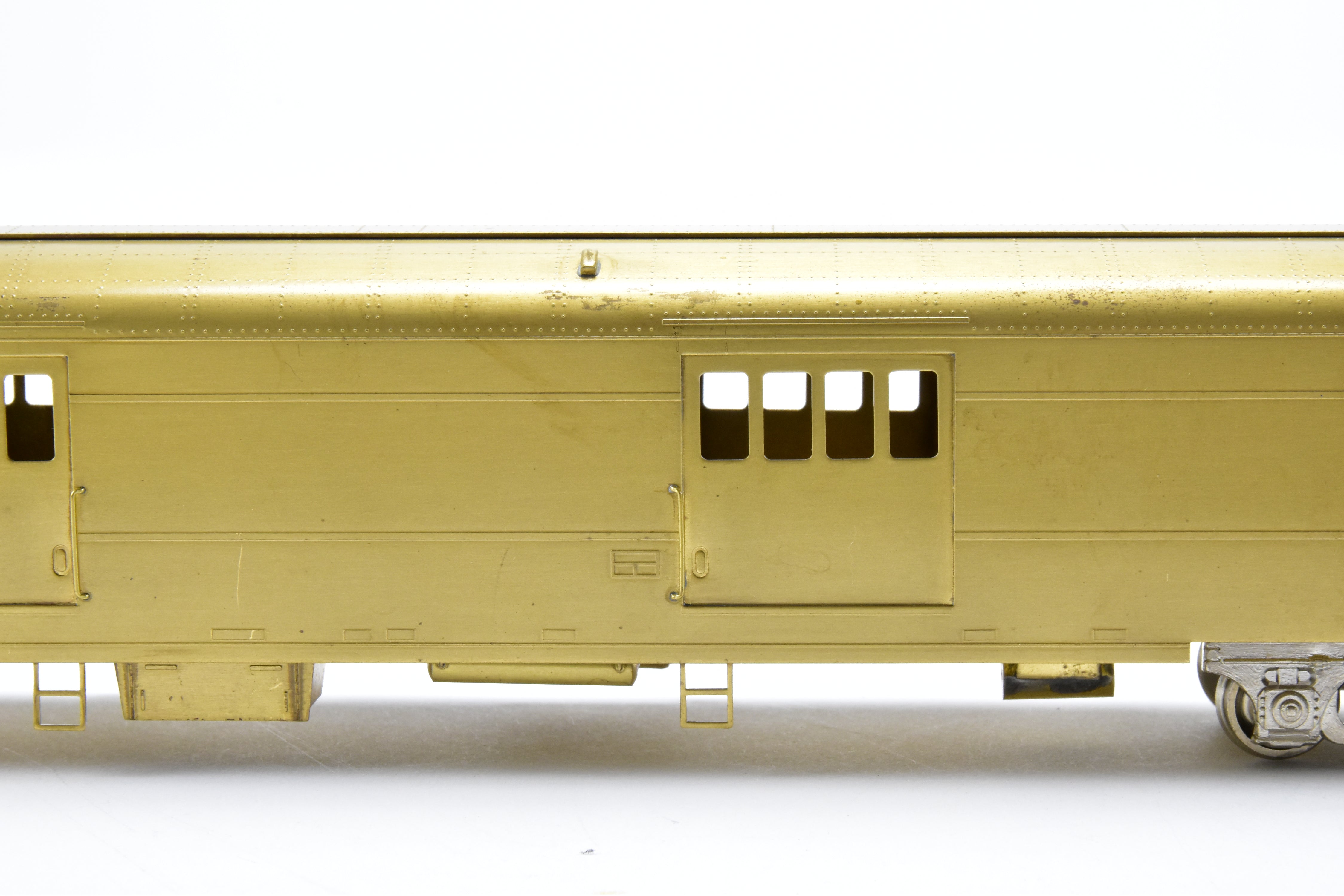 HO Scale Brass Model - S. Soho & Co. Union Pacific 1949 ACF 5700 Series Streamlined Baggage Car for Model Railroads