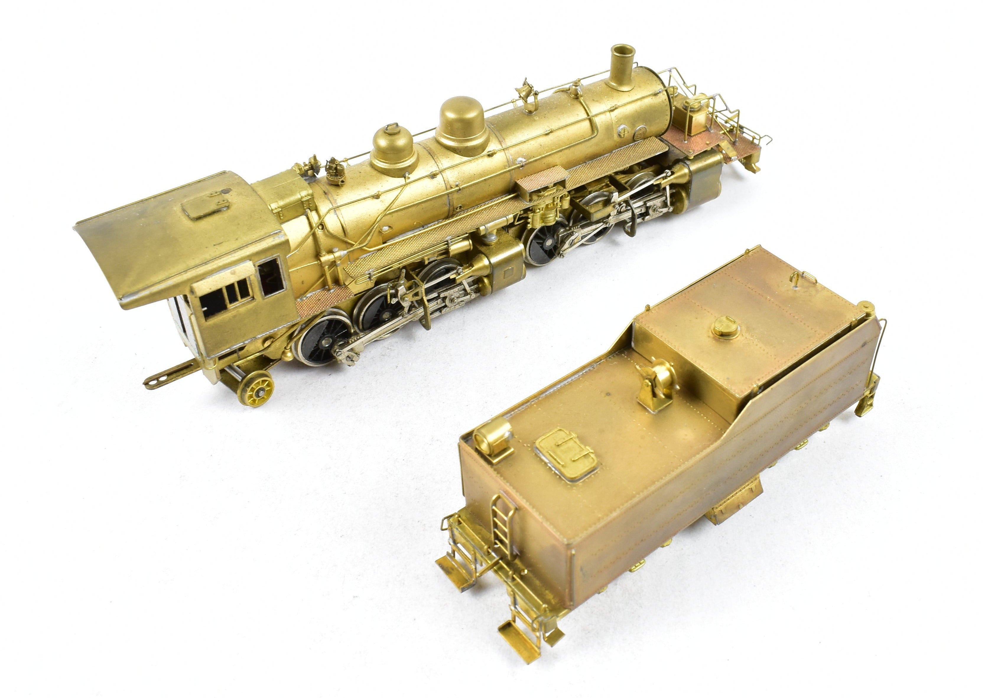 HO Scale Brass Pacific Fast Mail Model Train - United Sierra Railroad 2-6-6-2 Steam Locomotive from 1967 Production Run