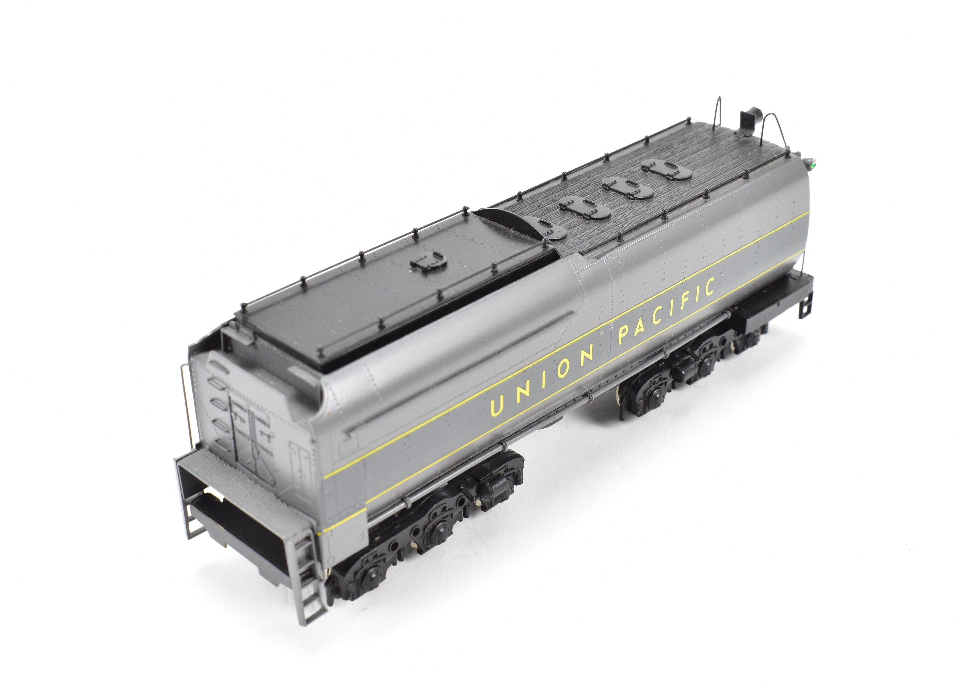 HO Scale Brass PFM - United Model Train - Union Pacific 4-8-4 Modern FEF-1 with Two-Tone Grey and Yellow Custom Paint, Run Number 807 from 1981