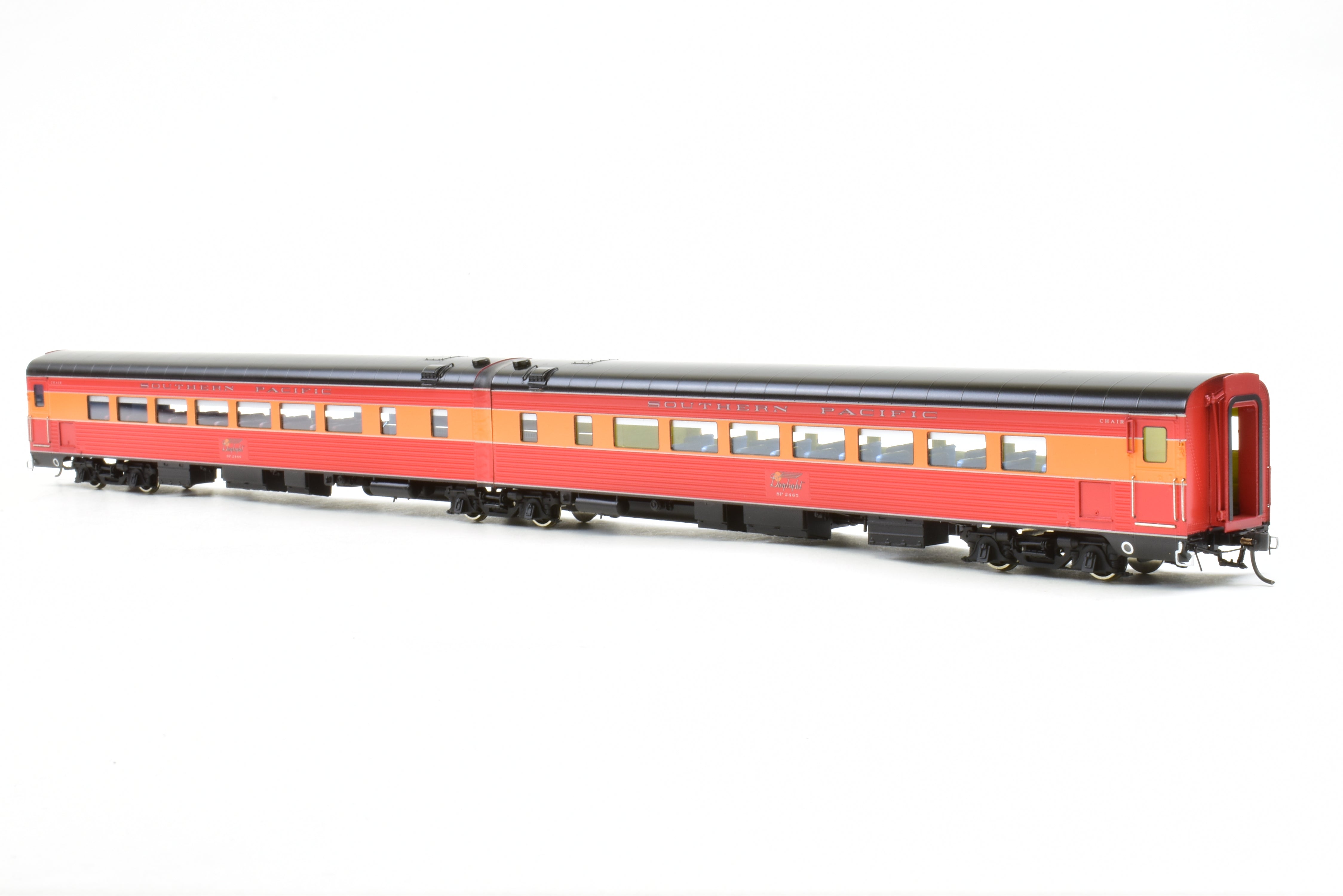 HO Scale Brass Model Train CIL - Challenger Imports Southern Pacific 1955 Morning Daylight 10 - Car Set FP Collection