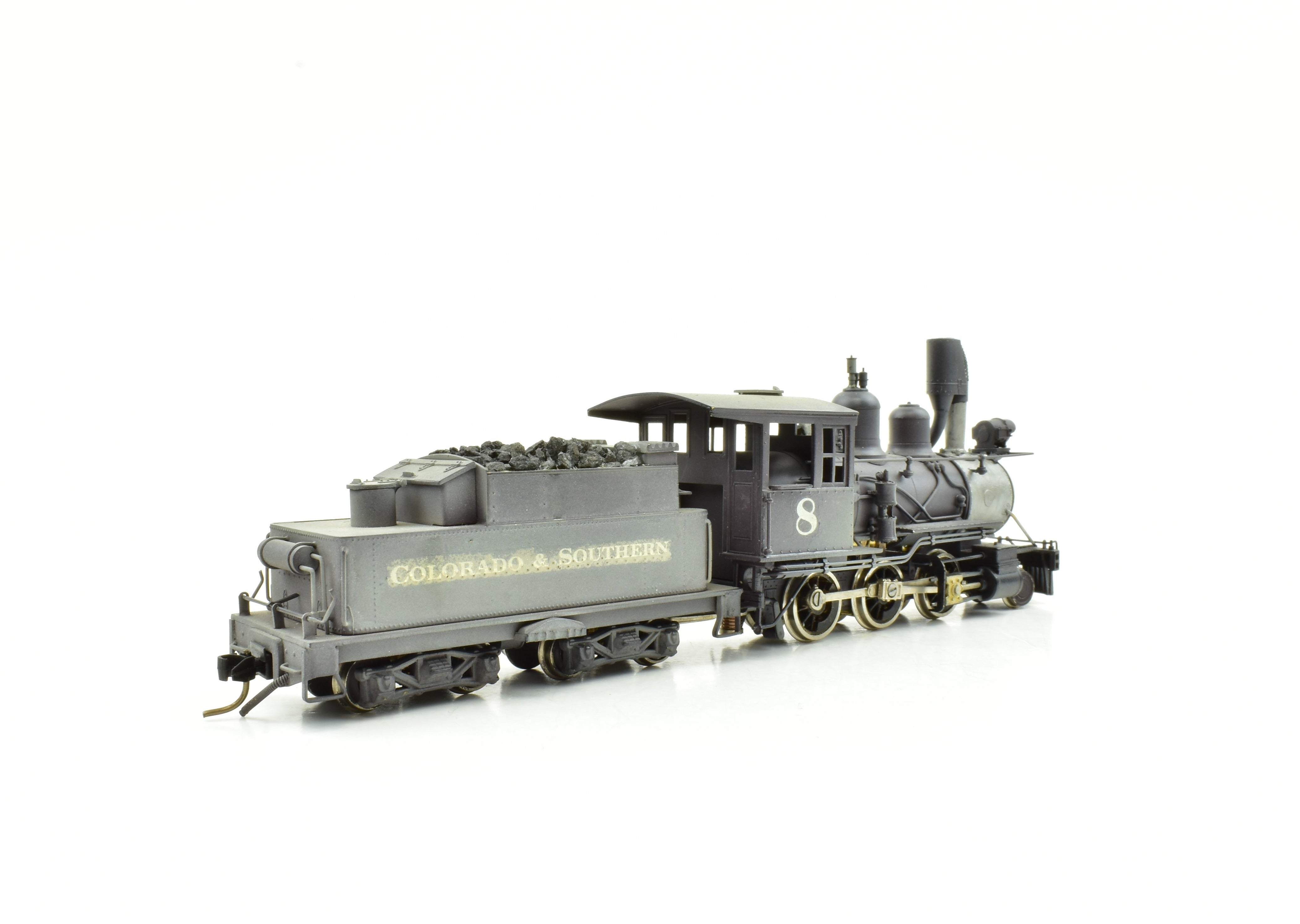 HOn3 Brass Lambert C&S - Colorado & Southern 2-6-0 #8, 1975 Japan Import