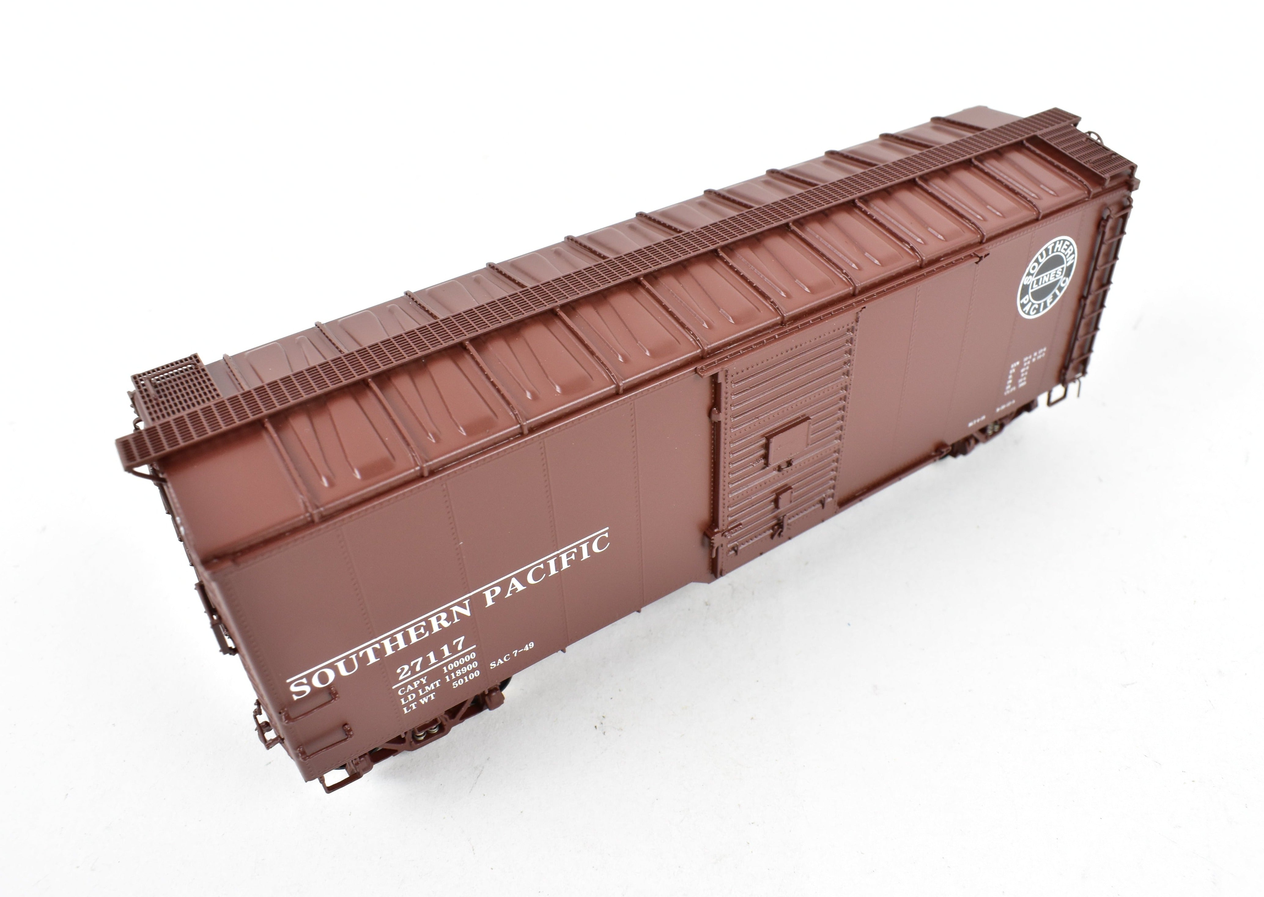 HO Brass CIL Challenger Imports SP Rebuilt Steel Side Box Car #27117