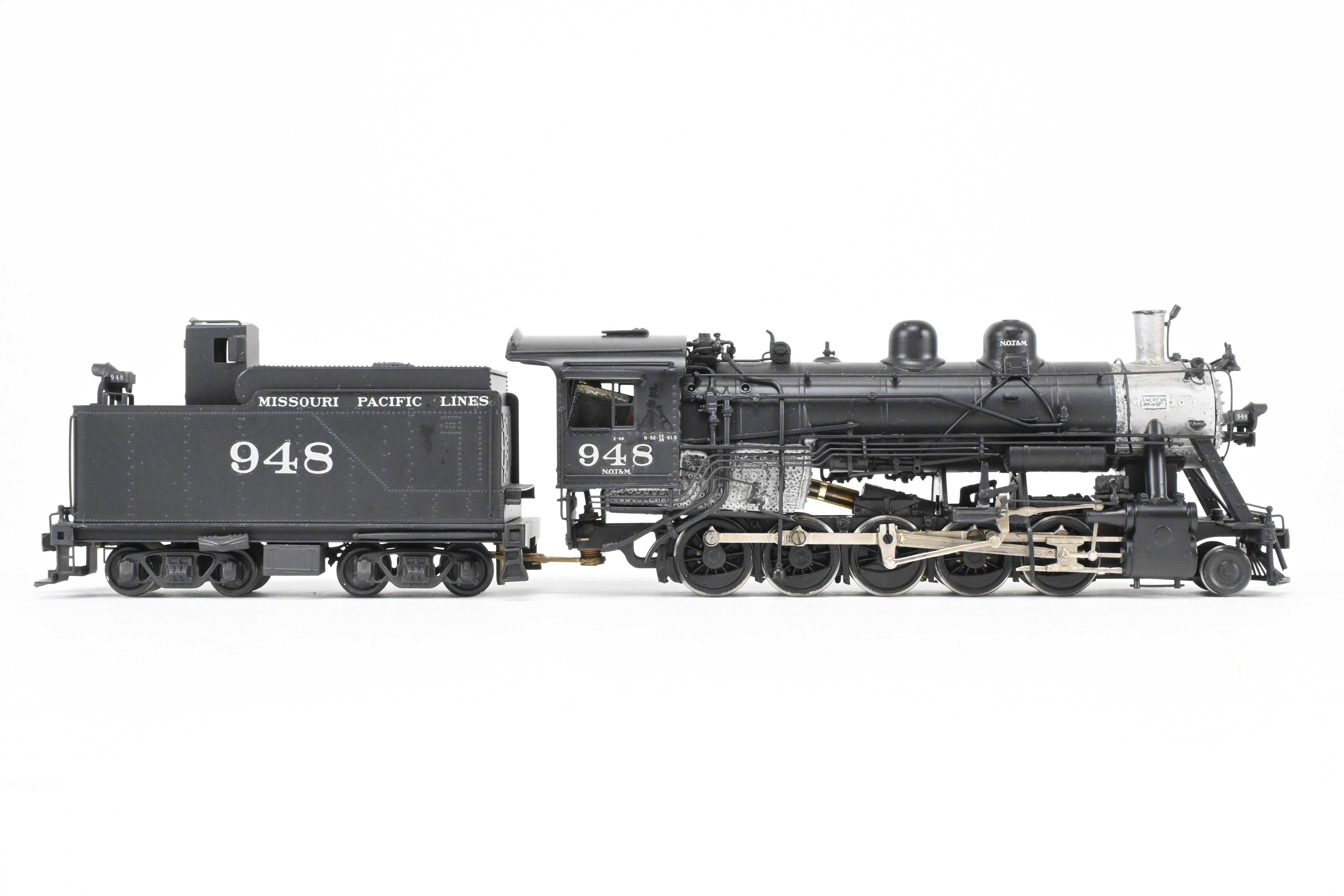 HO Scale Brass PFM - United Model Train - Missouri Pacific 2-10-0 Locomotive Custom Modified and Professionally Painted by Joe G. Collias as No. 948