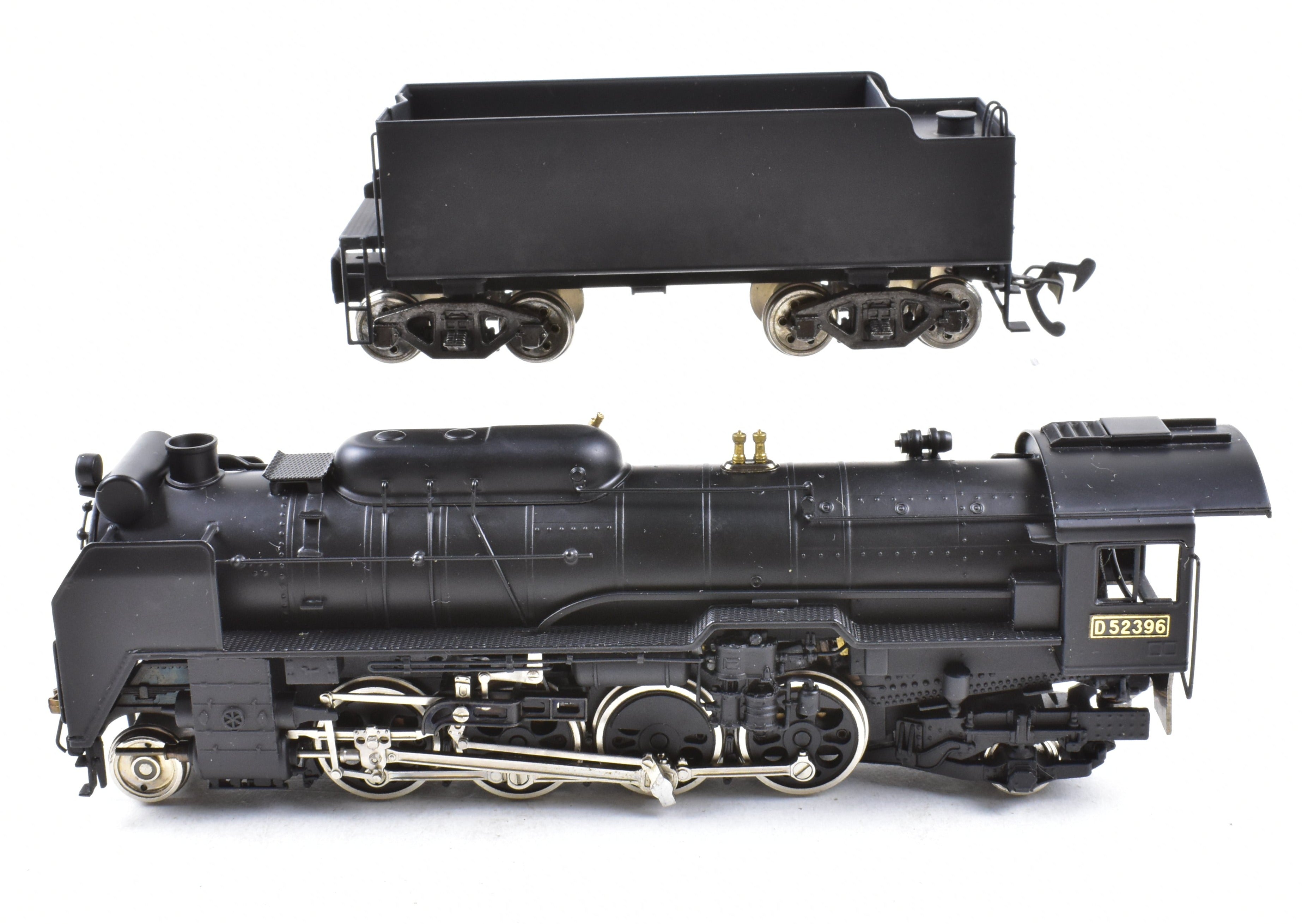 J Scale Model Train - Brass KTM - Katsumi JNR - Japanese National Railways D52 2-8-2 FP 1/80 Scale for HO Gauge Track
