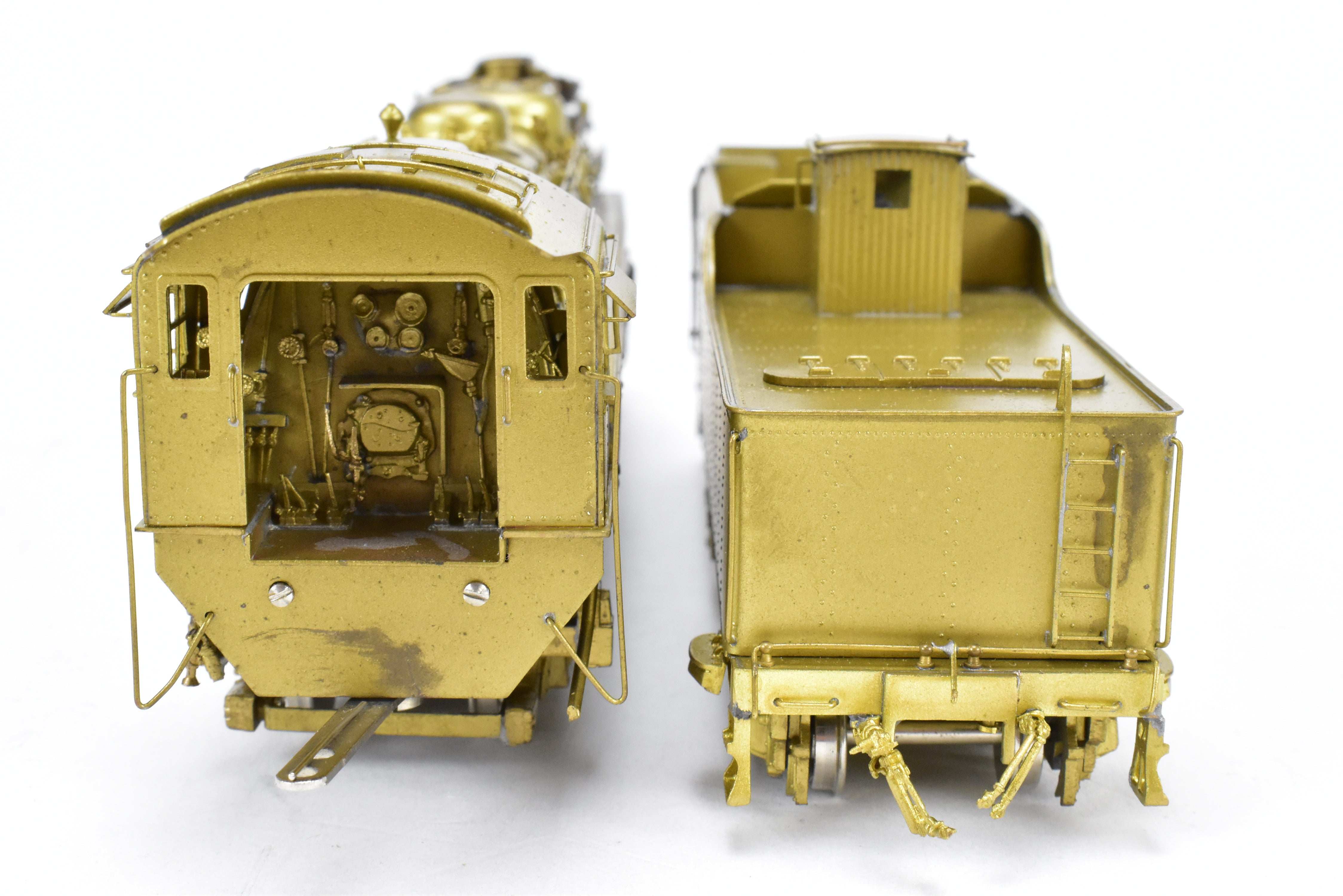 HO Scale Brass Model Train Key Imports D&RGW - Denver & Rio Grande Western M - 64 4 - 8 - 4 Northern Locomotive