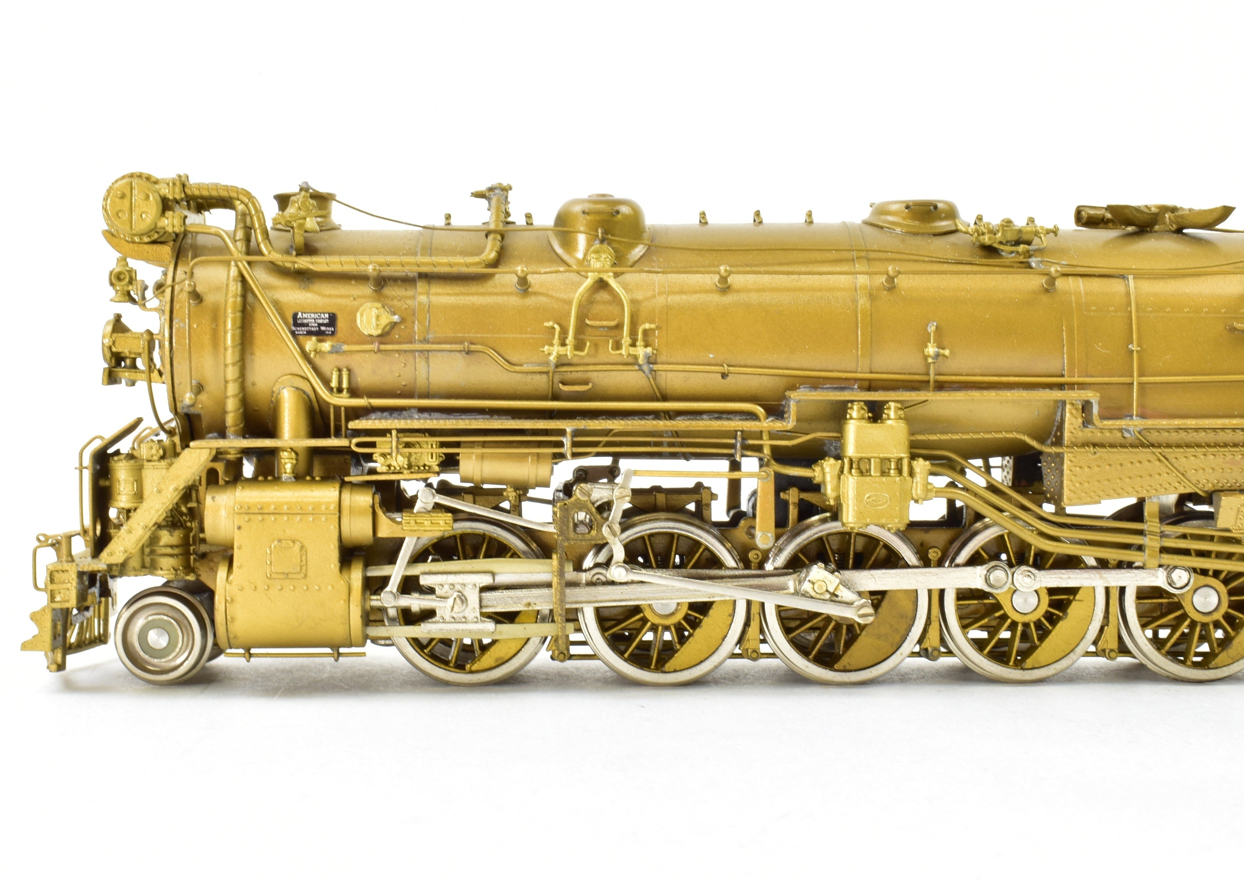 High - Quality HO Scale Custom Brass Model Train: New Haven Class L - 1 2 - 10 - 2 by NJ Custom Brass